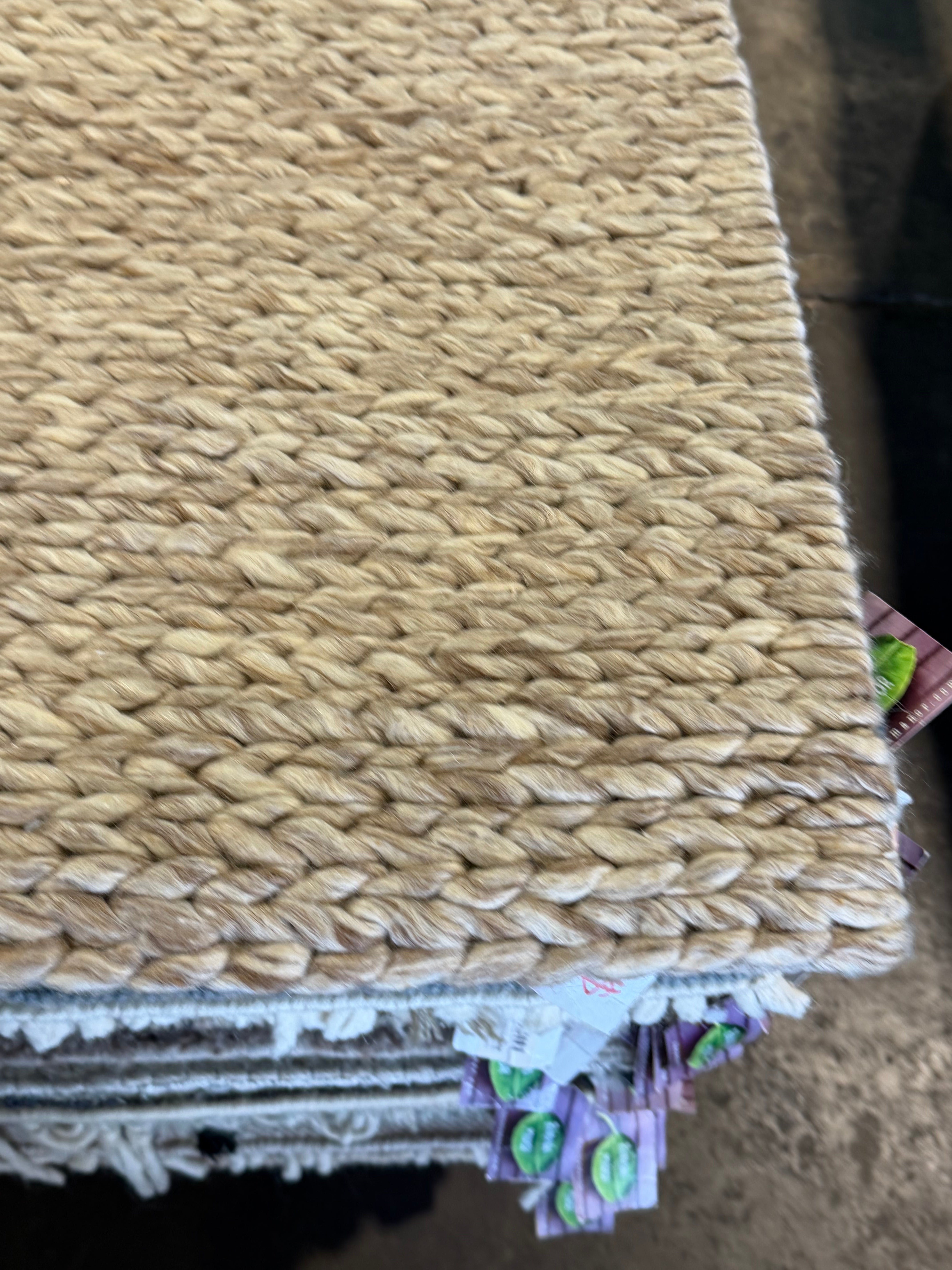 Ethan Kang 8x10 Grey Handwoven Modern Rug