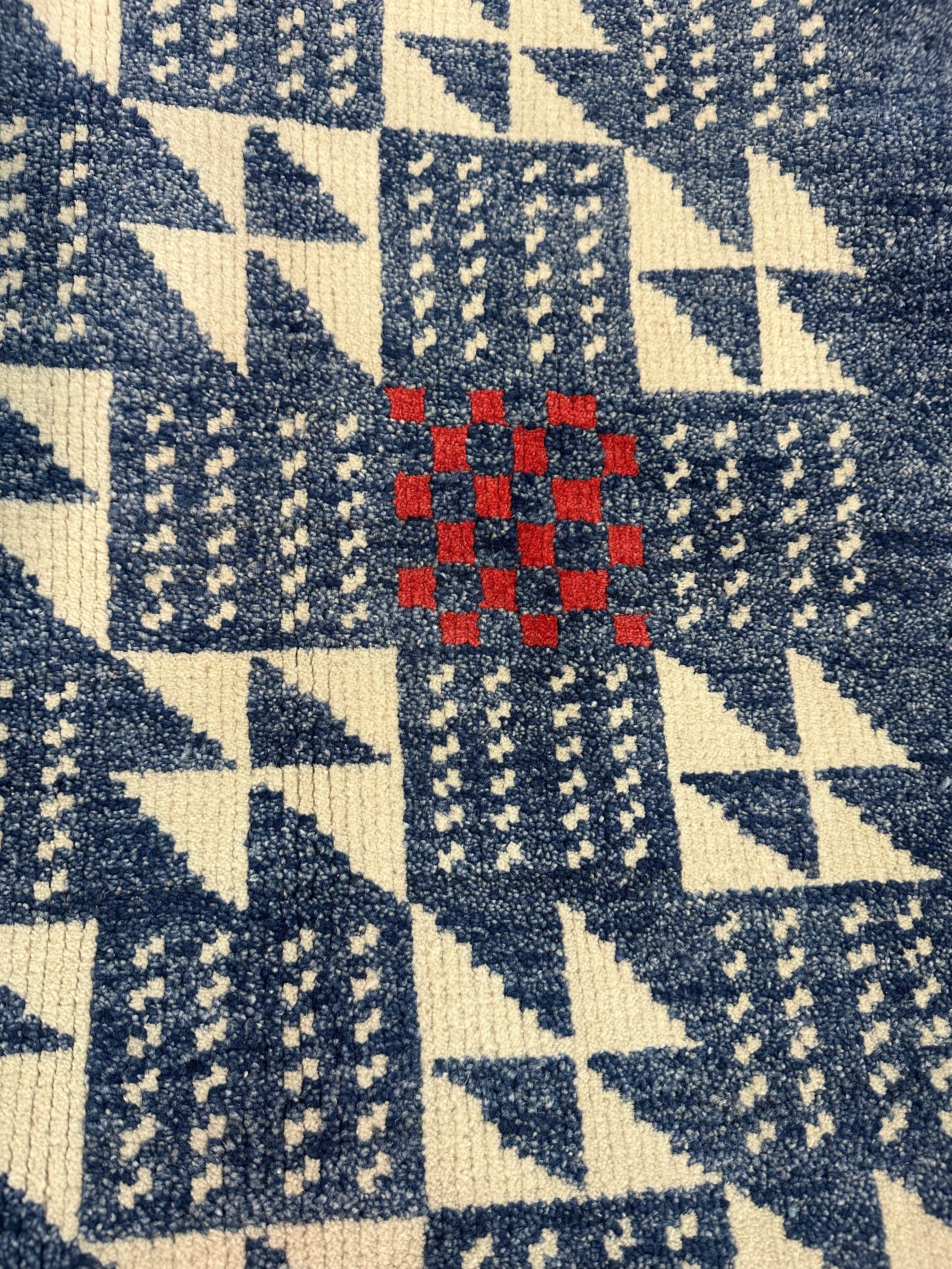 George Zouvelos 2x3 Hand-Knotted Modern Rug