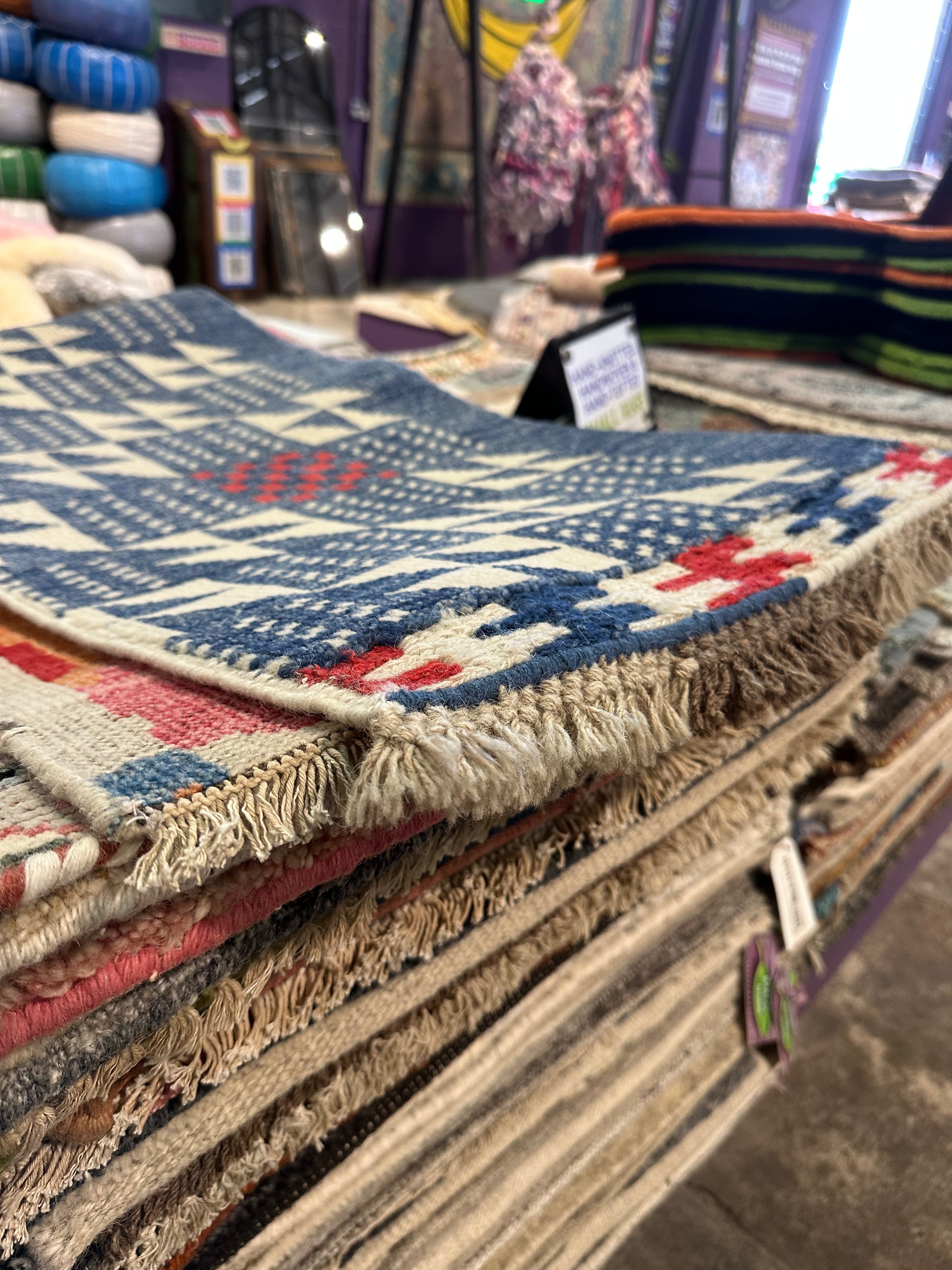 George Zouvelos 2x3 Hand-Knotted Modern Rug