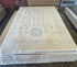 Holly Atkins 10.2x13.7 Light Blue Whitewashed Afghani Oushak