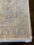 Holly Atkins 10.2x13.7 Light Blue Whitewashed Afghani Oushak