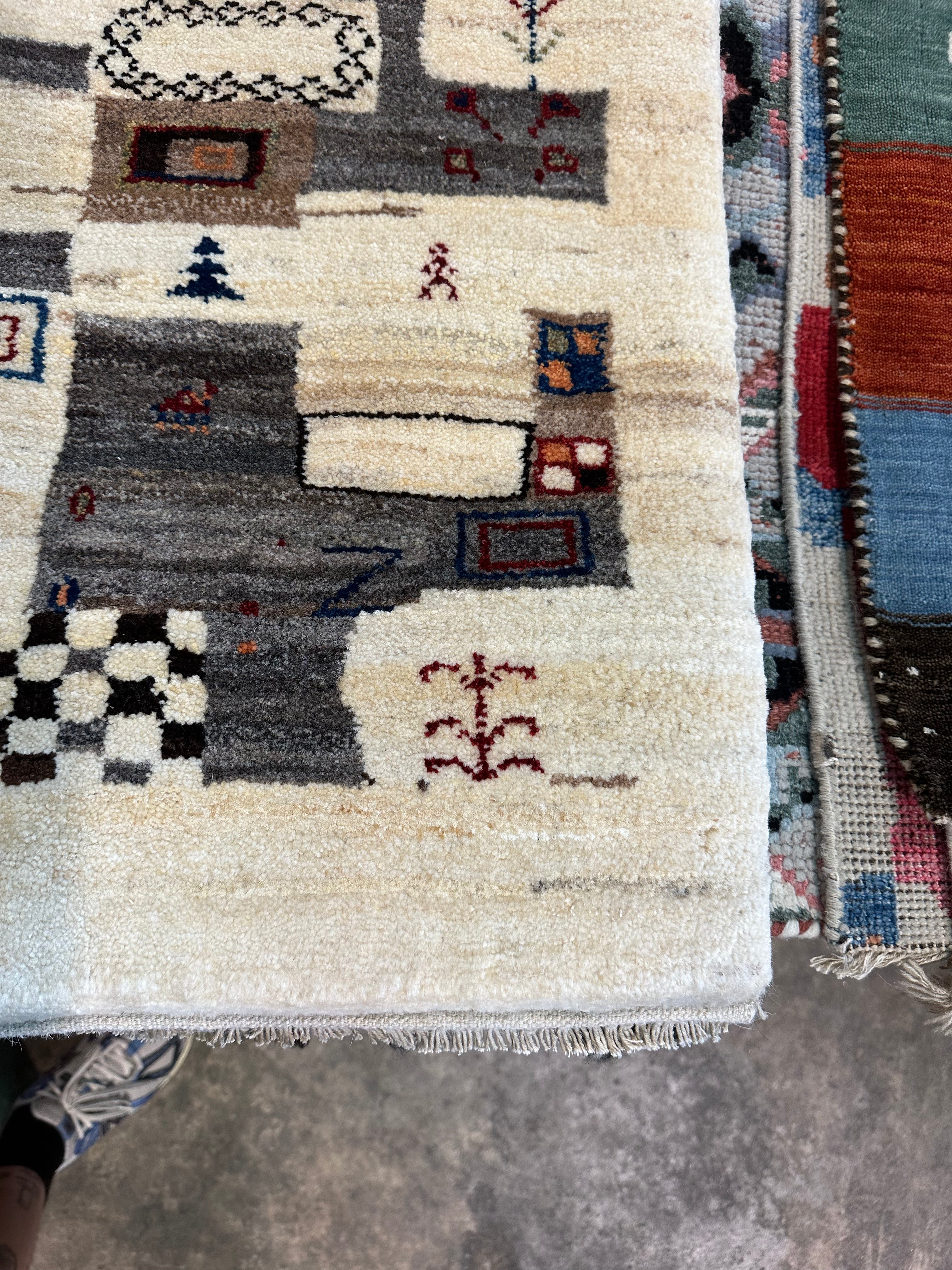 Jeff Cima 2x3 Hand-Knotted Modern Rug