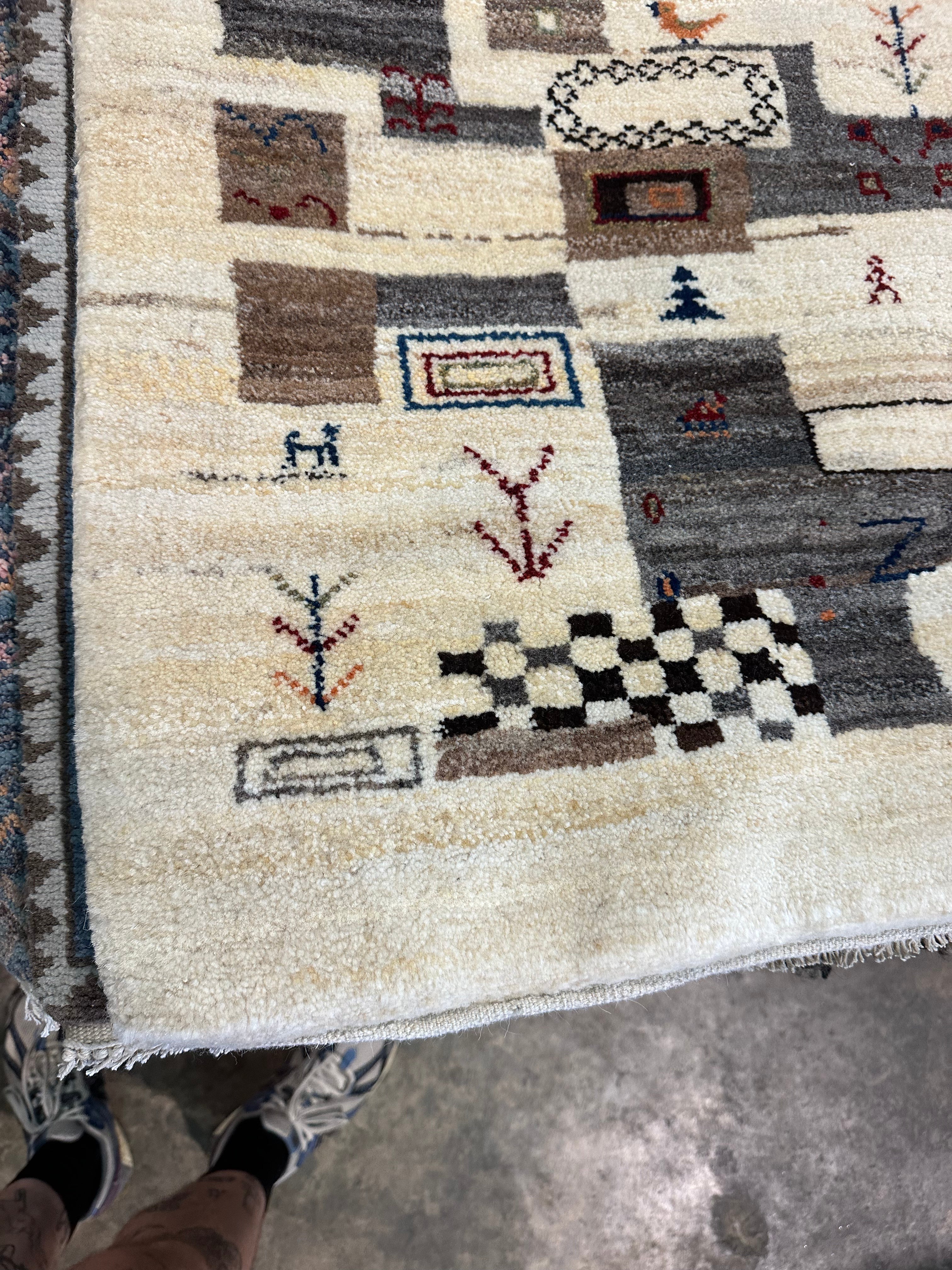 Jeff Cima 2x3 Hand-Knotted Modern Rug