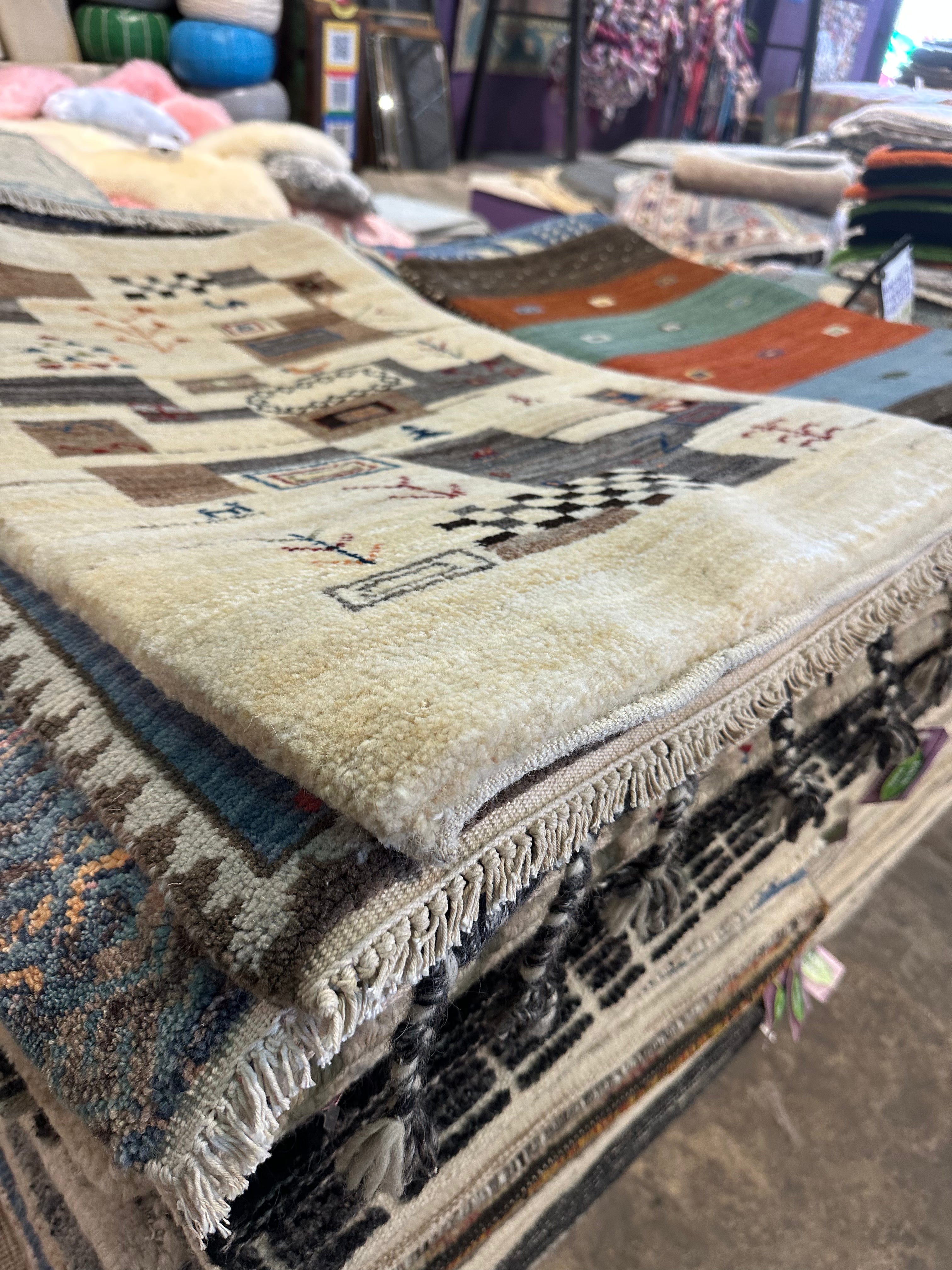 Jeff Cima 2x3 Hand-Knotted Modern Rug