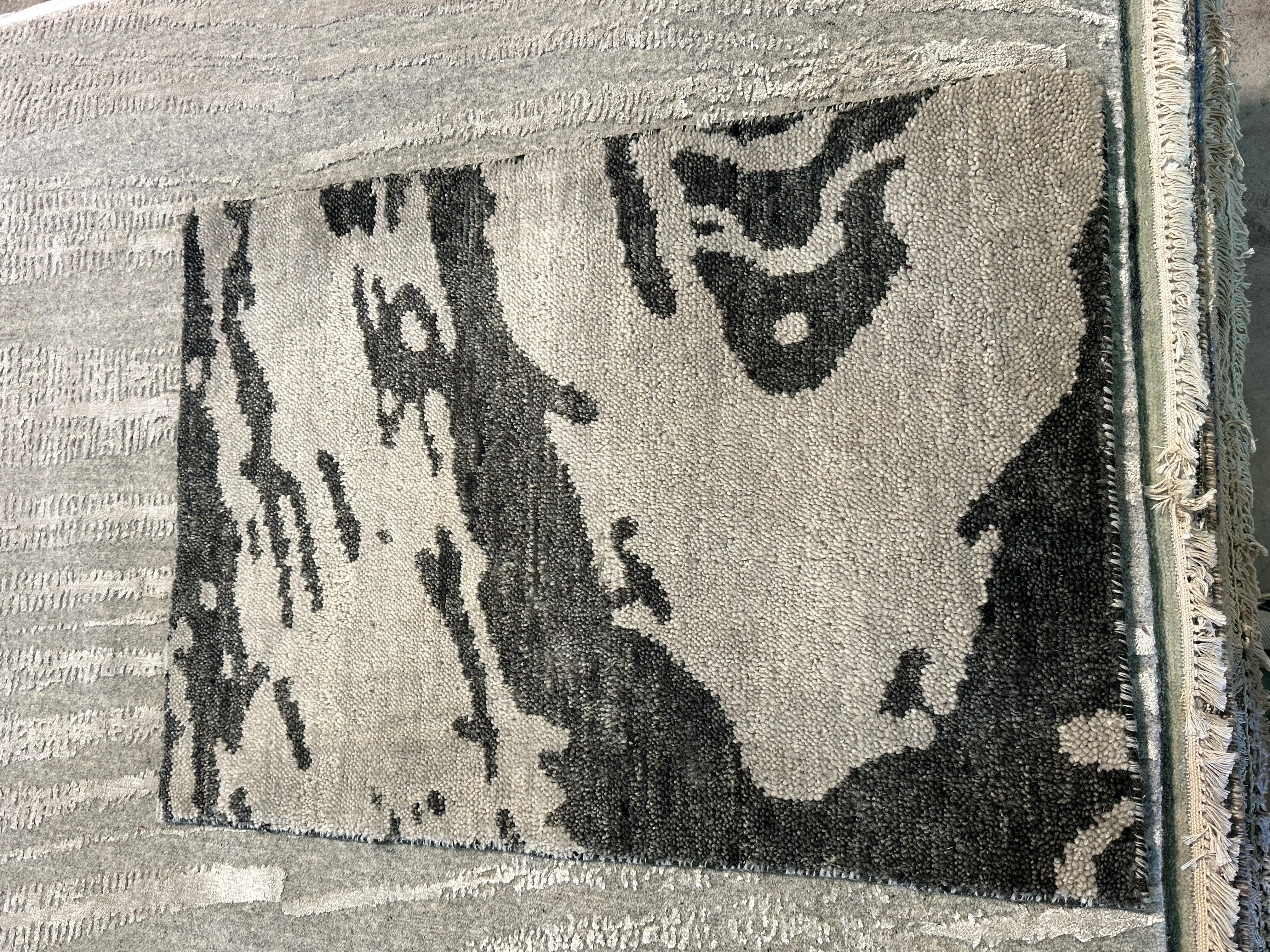 Adele Rudnick 2x3 Hand-Knotted Oushak Rug