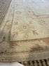 Kayla Lee 2.10x4.8 Cream Hand-Knotted Vintage Turkish Oushak
