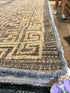 Michael Vaughan 7.6x9.6 Grey Handwoven Modern Rug