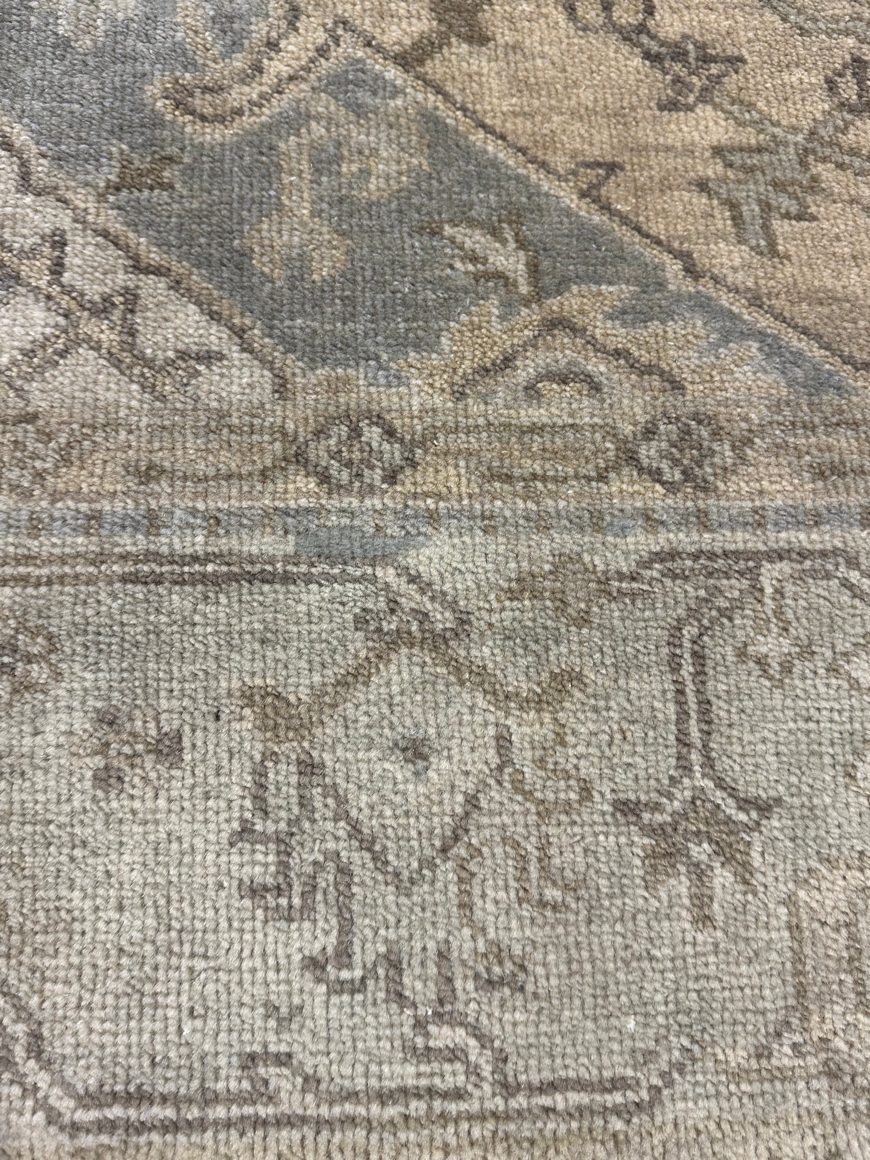 Samantha Vincent 2x3 Hand-Knotted Oushak Rug