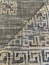 Michael Vaughan 7.6x9.6 Grey Handwoven Modern Rug