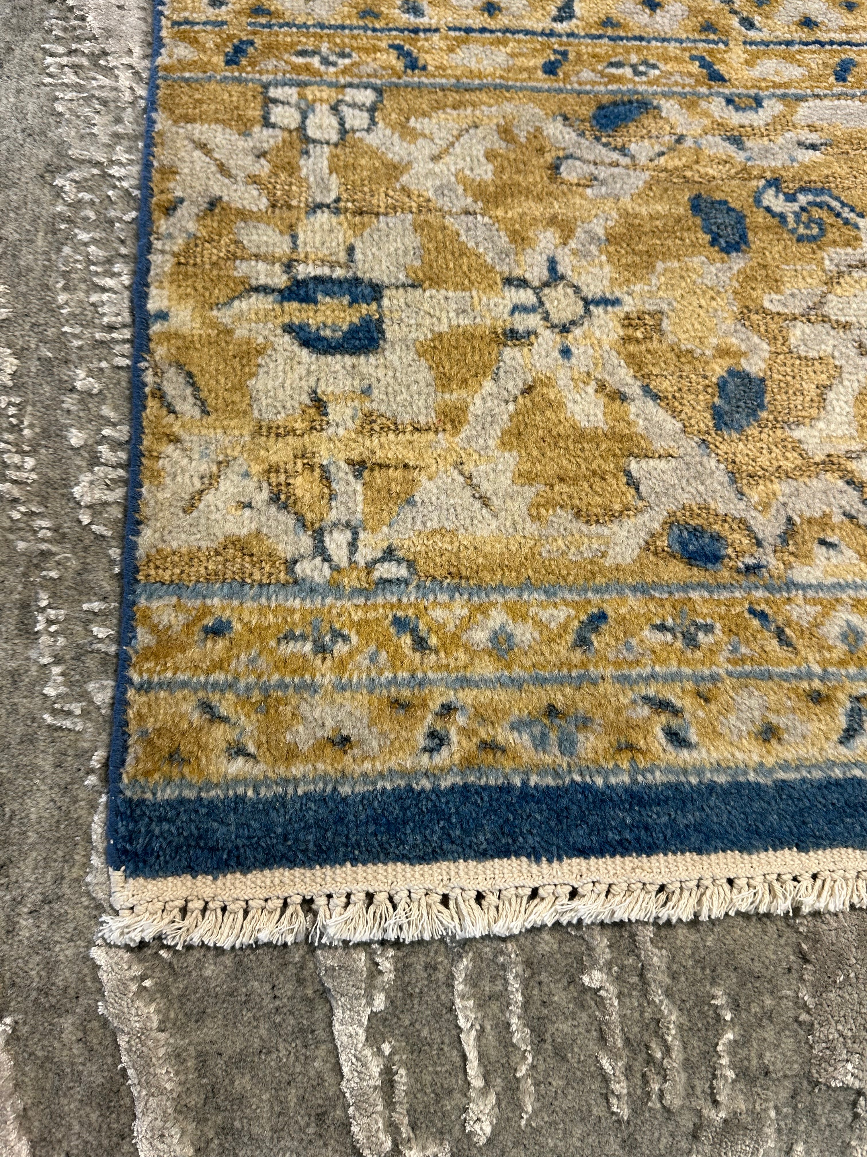 Laurel Lynn 2x3 Hand-Knotted Oushak Rug