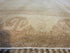 Maya Hunter 3x4.4 Cream Hand-Knotted Vintage Turkish Oushak