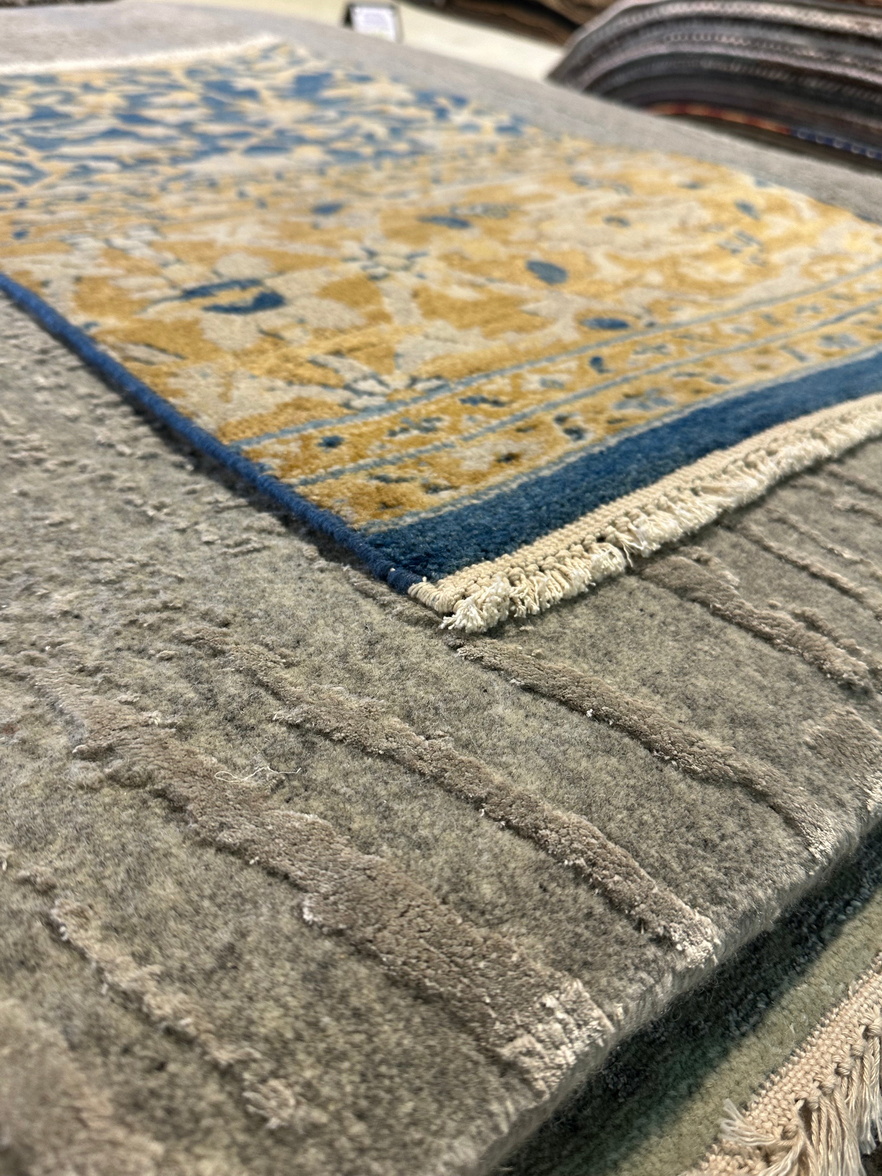 Laurel Lynn 2x3 Hand-Knotted Oushak Rug