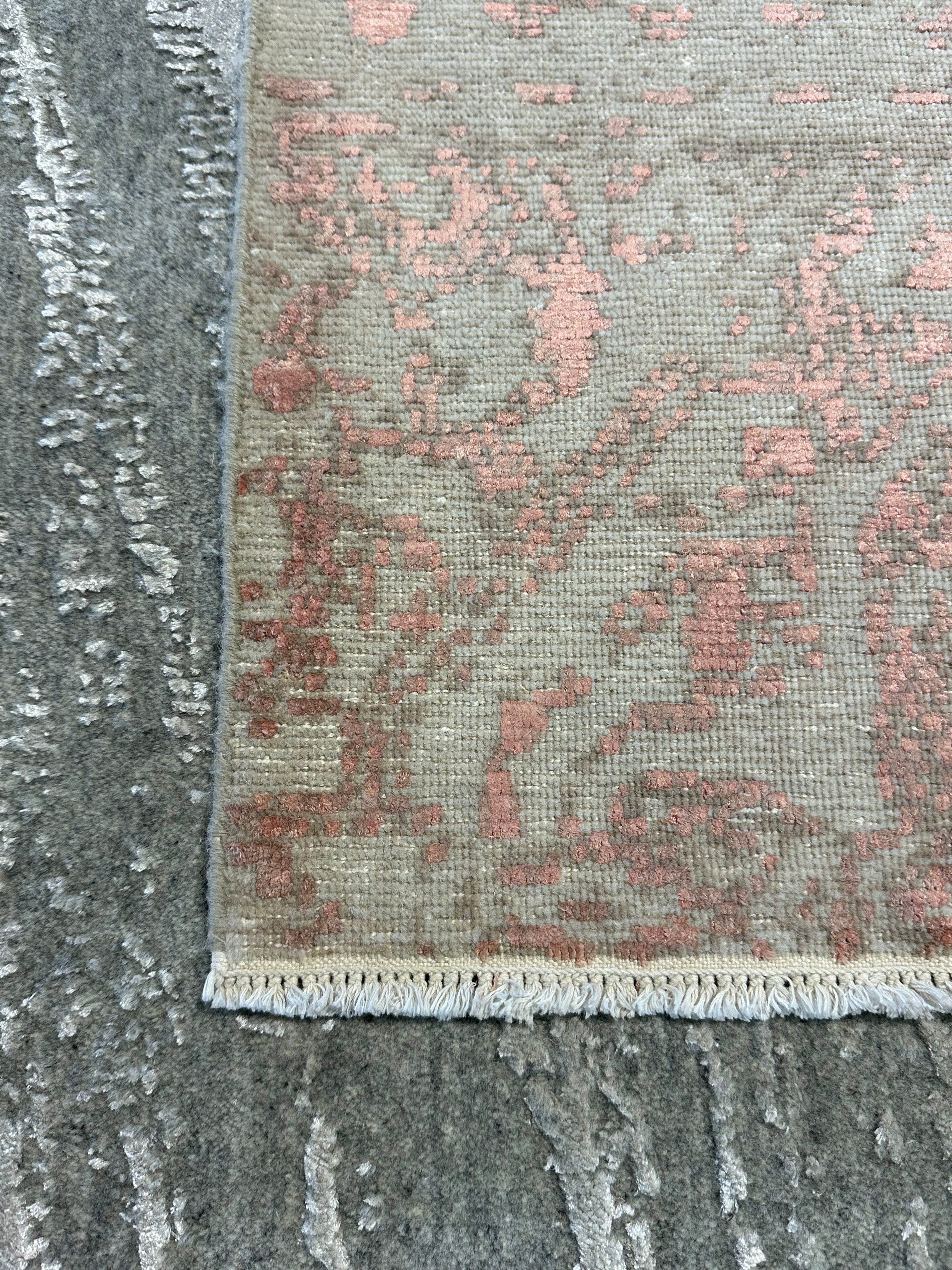 Justice Rivera  2x3 Hand-Knotted Oushak Rug