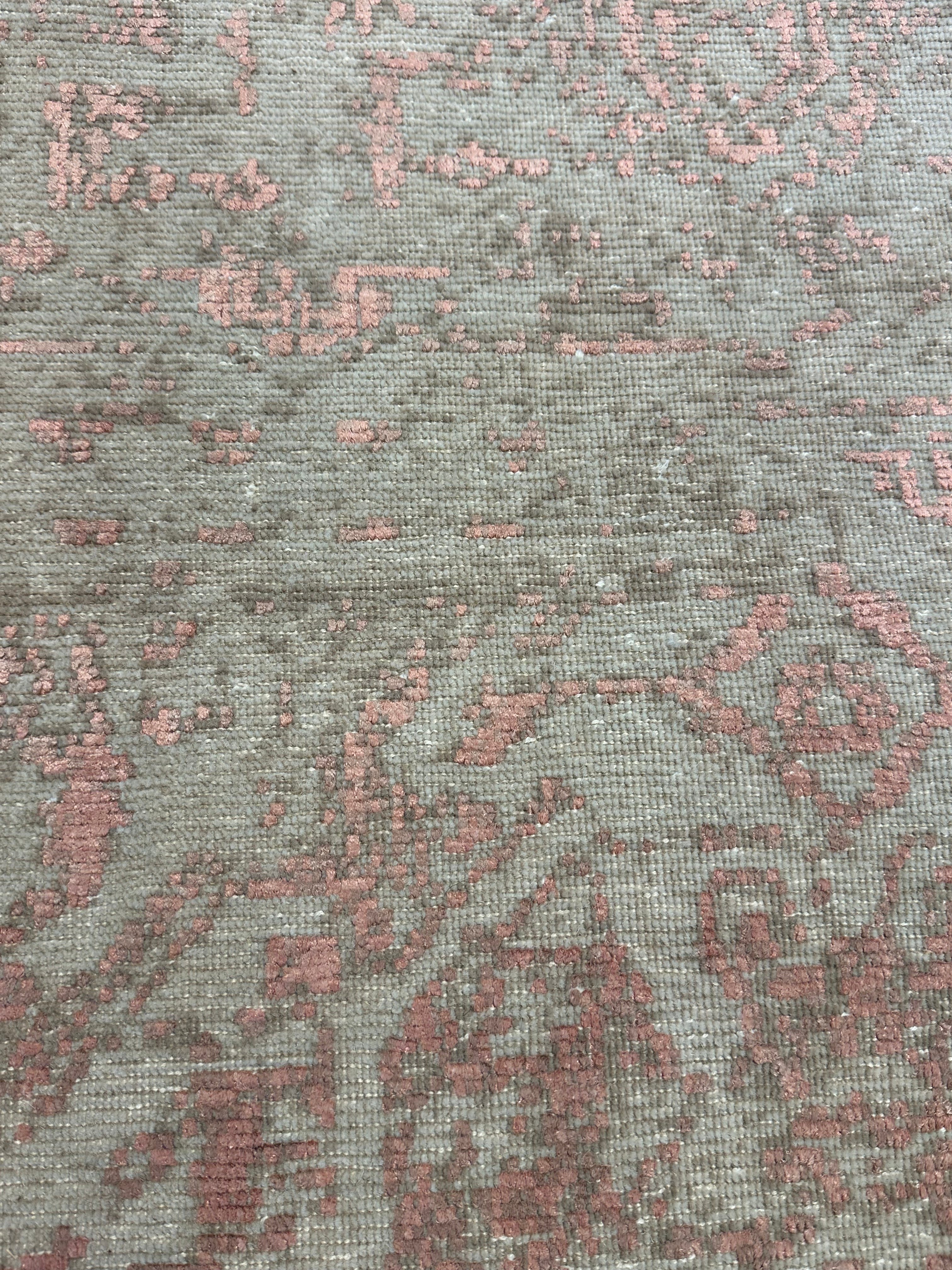 Justice Rivera  2x3 Hand-Knotted Oushak Rug
