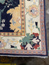 Helen Mirren 9.1x11.5 Blue Whitewashed Afghani Oushak