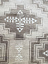 Frankie Delgado 8x10 Hand-Knotted Brown and Beige