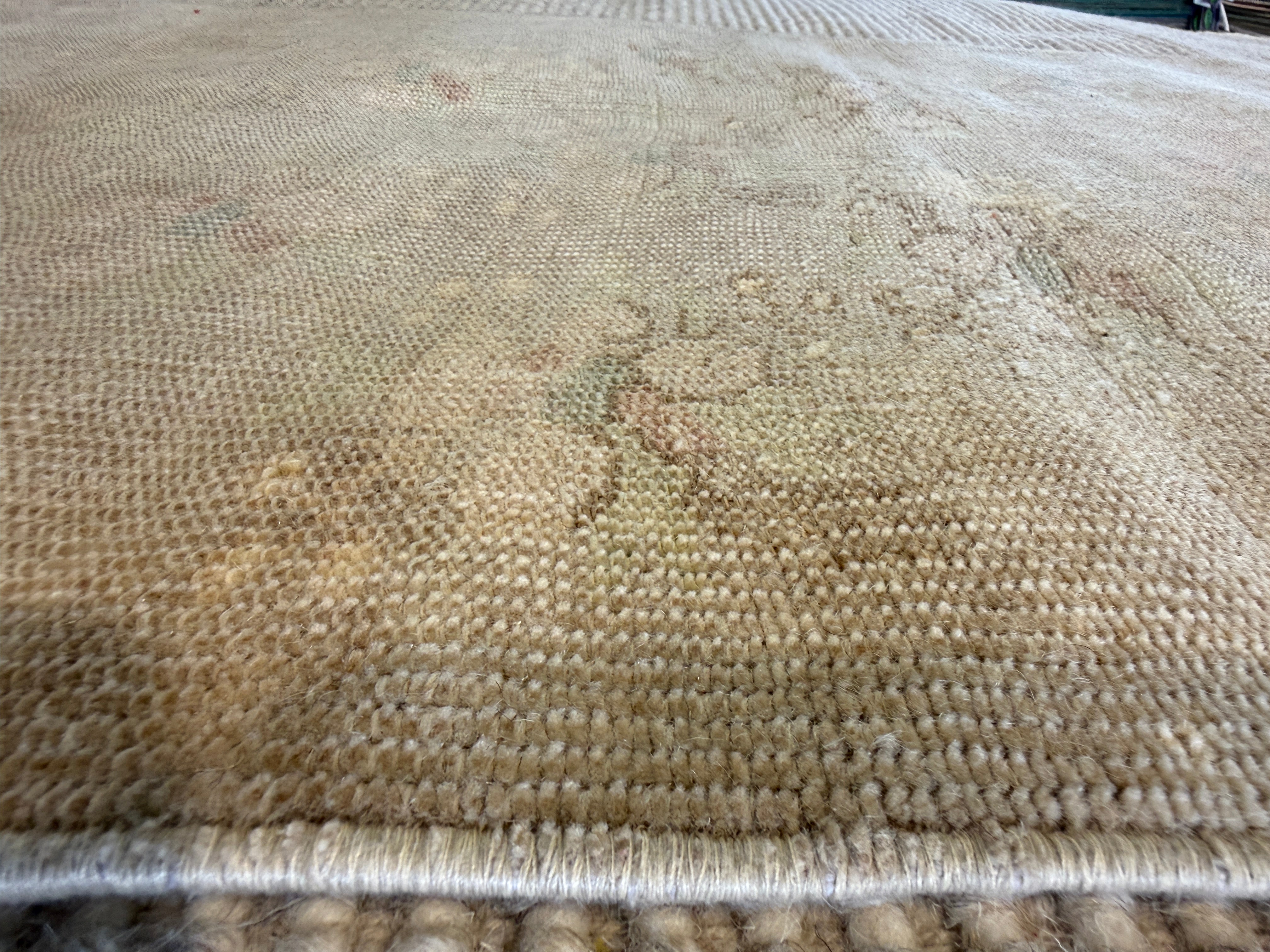 Gail Pine 2.4x4 Grey Hand-Knotted Vintage Turkish Oushak