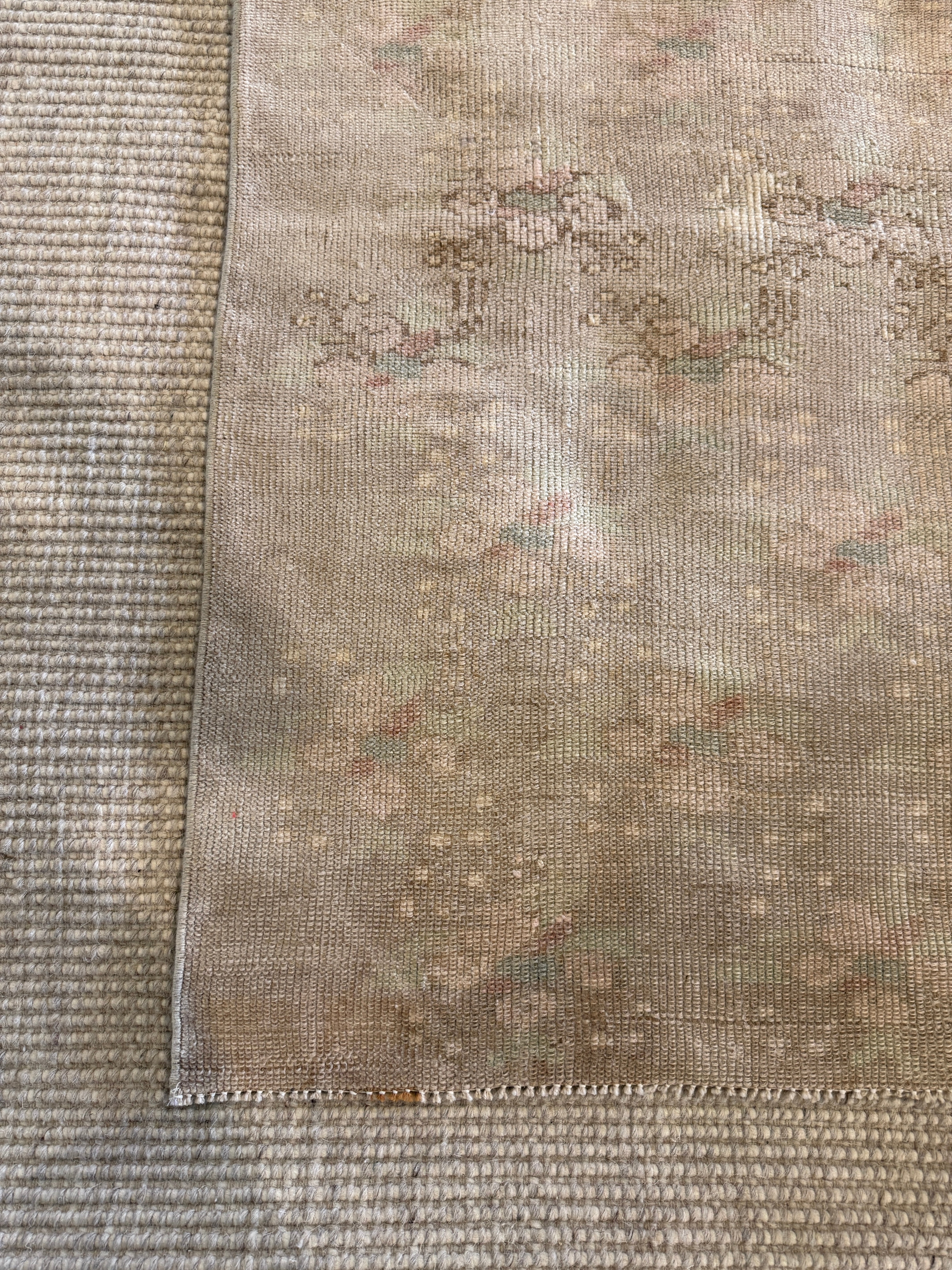Gail Pine 2.4x4 Grey Hand-Knotted Vintage Turkish Oushak