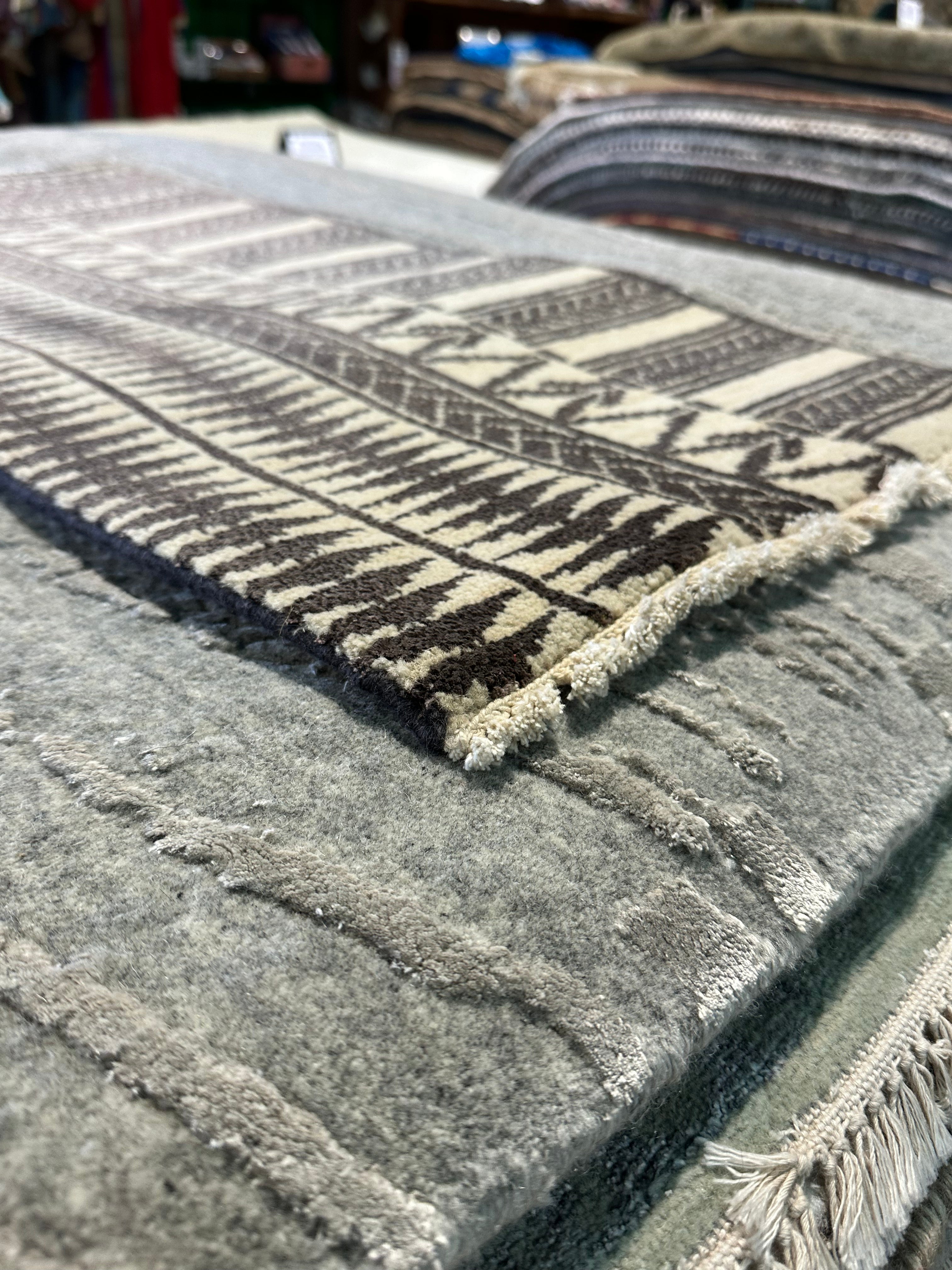 Ariana Maria McCue 2x3 Hand-Knotted Oushak Rug