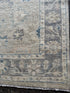 Zosia 3.8x5.6 Blue Whitewashed Afghani Oushak