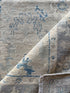 Zosia 3.8x5.6 Blue Whitewashed Afghani Oushak