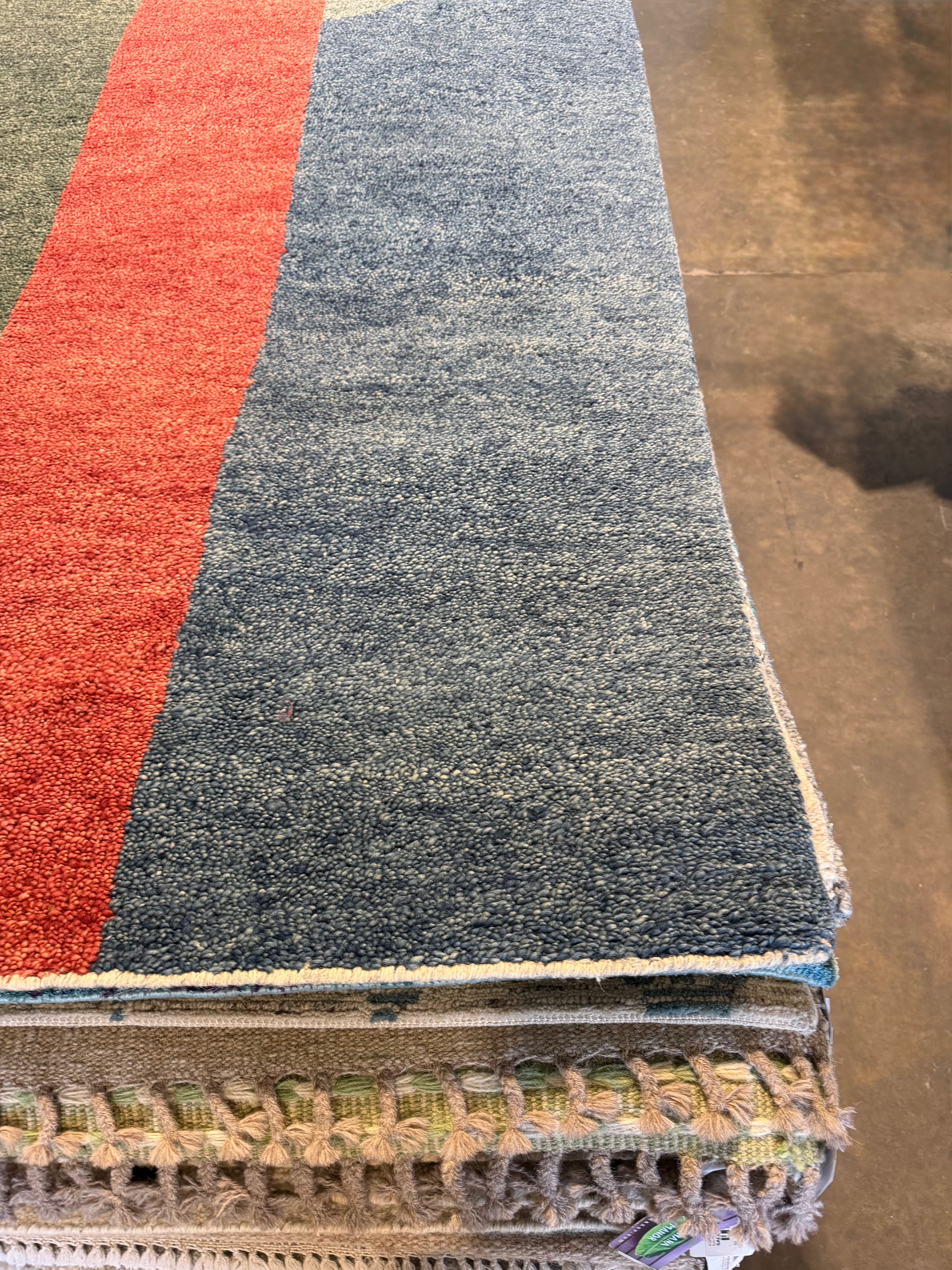 Curt 8x9.9 Hand-Knotted Multi Modern