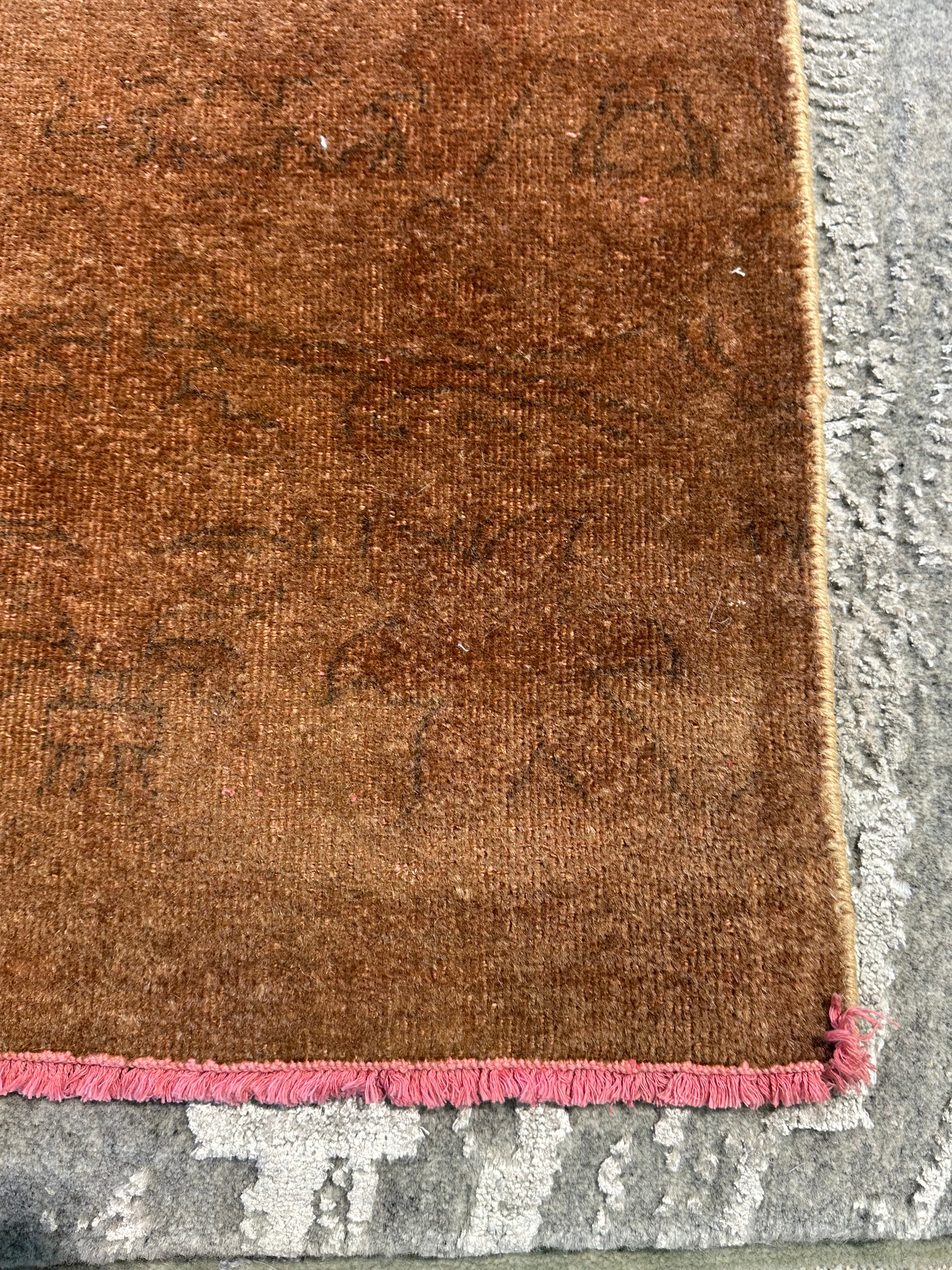 Samantha Garvey 2x3 Hand-Knotted Oushak Rug