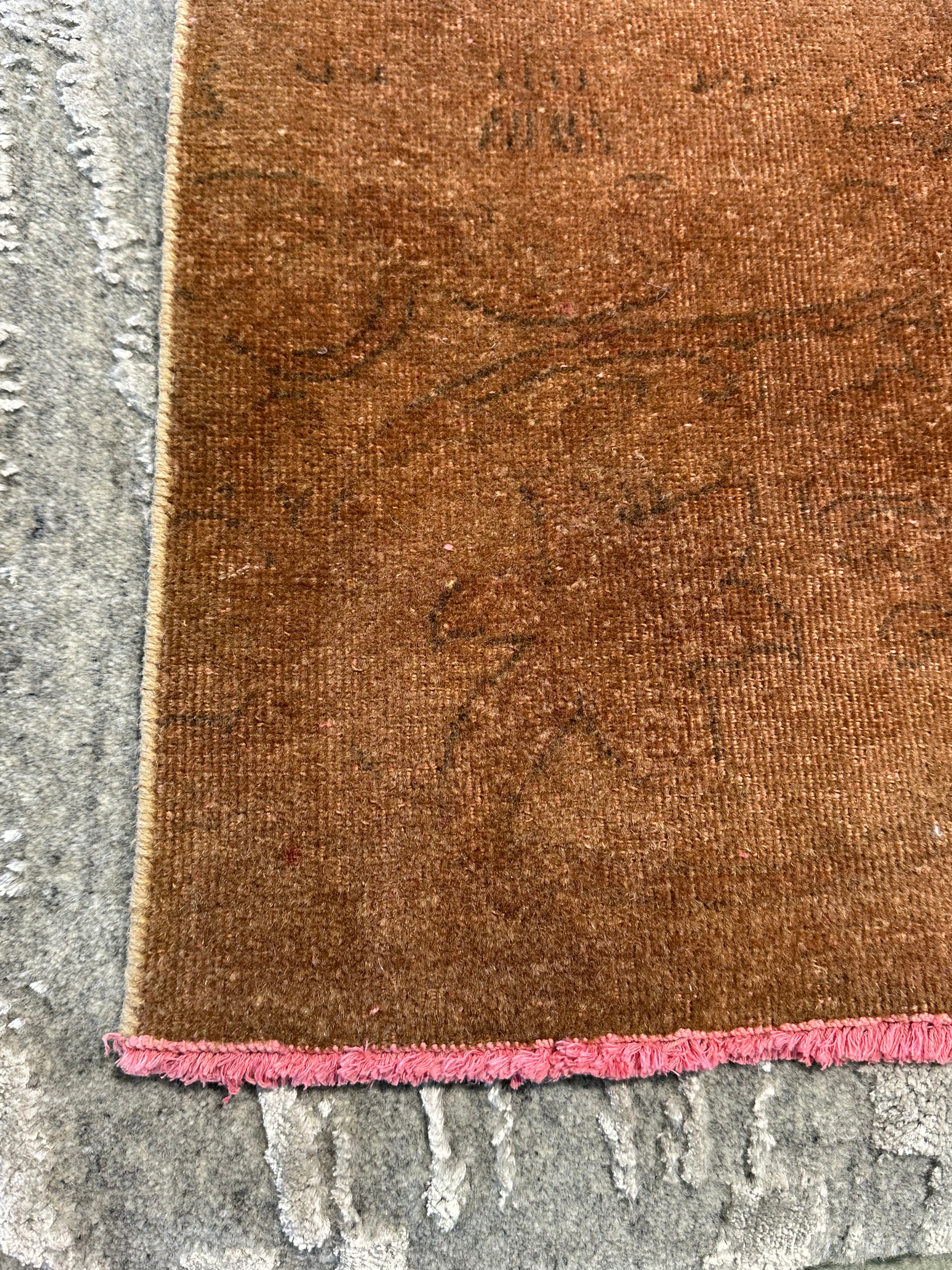 Samantha Garvey 2x3 Hand-Knotted Oushak Rug