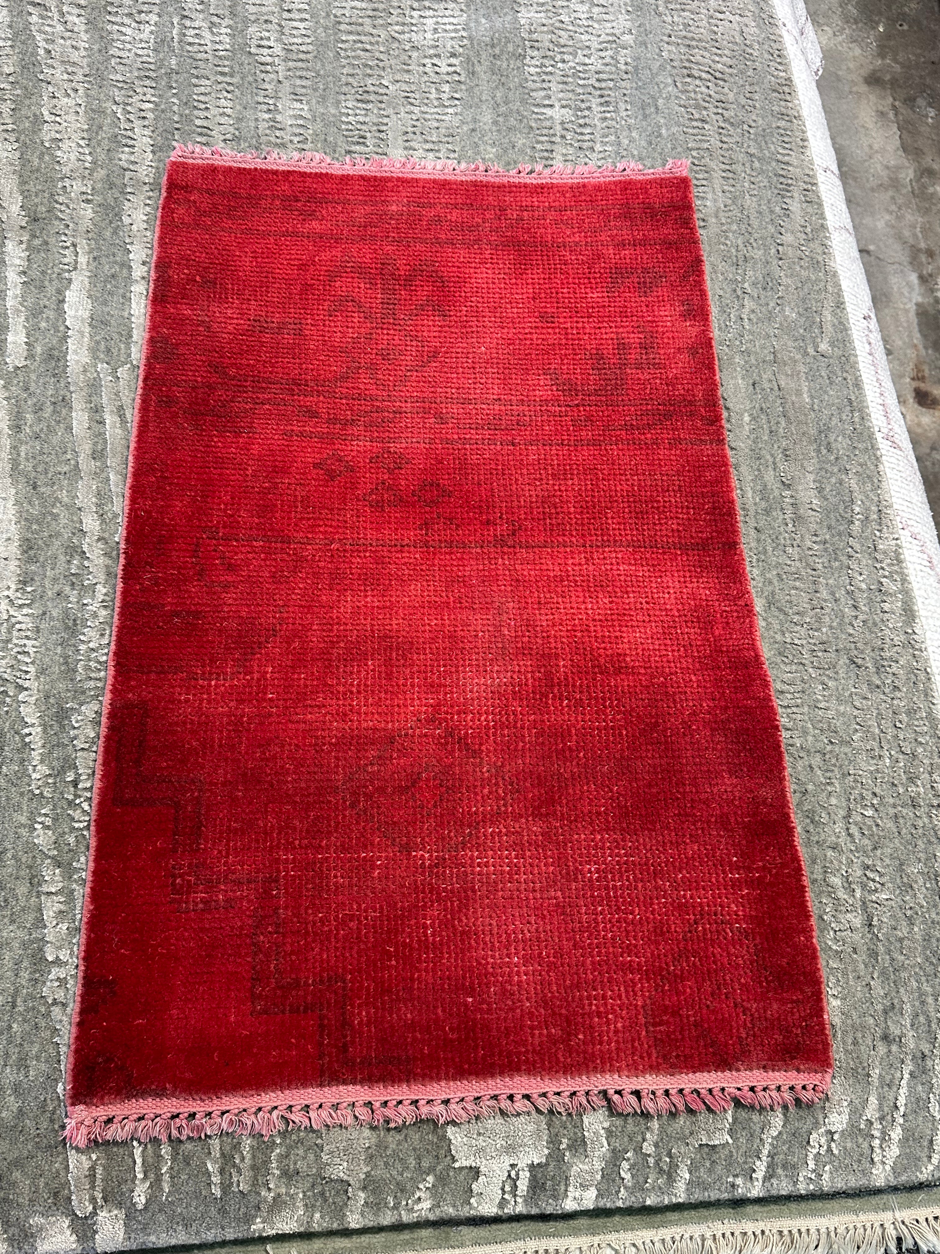 Kati Schwartz 2x3 Hand-Knotted Oushak Rug