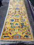 Mabel Marigold 2.6x12.3 Yellow Hand-Knotted Oushak Runner