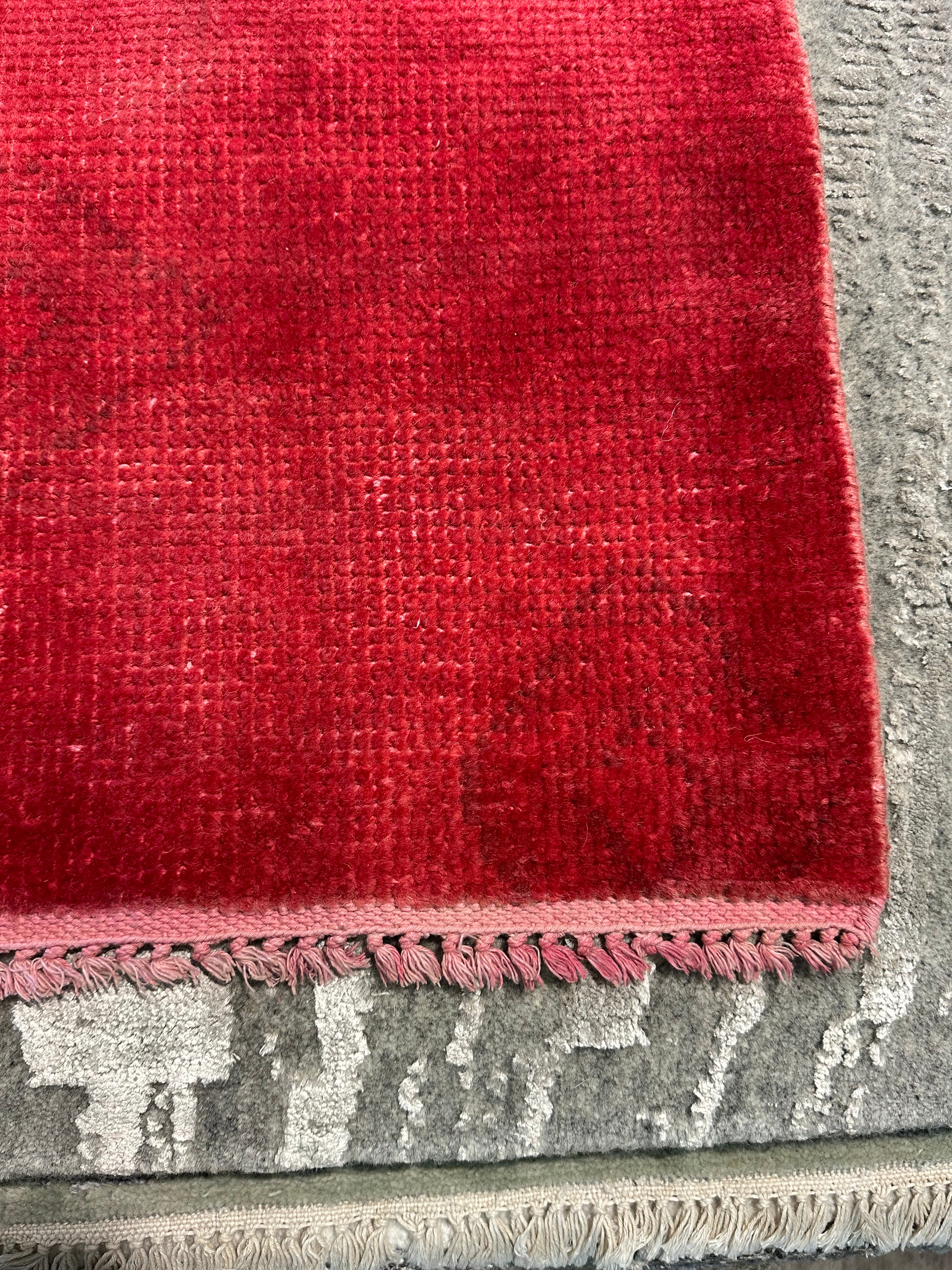 Kati Schwartz 2x3 Hand-Knotted Oushak Rug