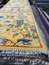 Mabel Marigold 2.6x12.3 Yellow Hand-Knotted Oushak Runner