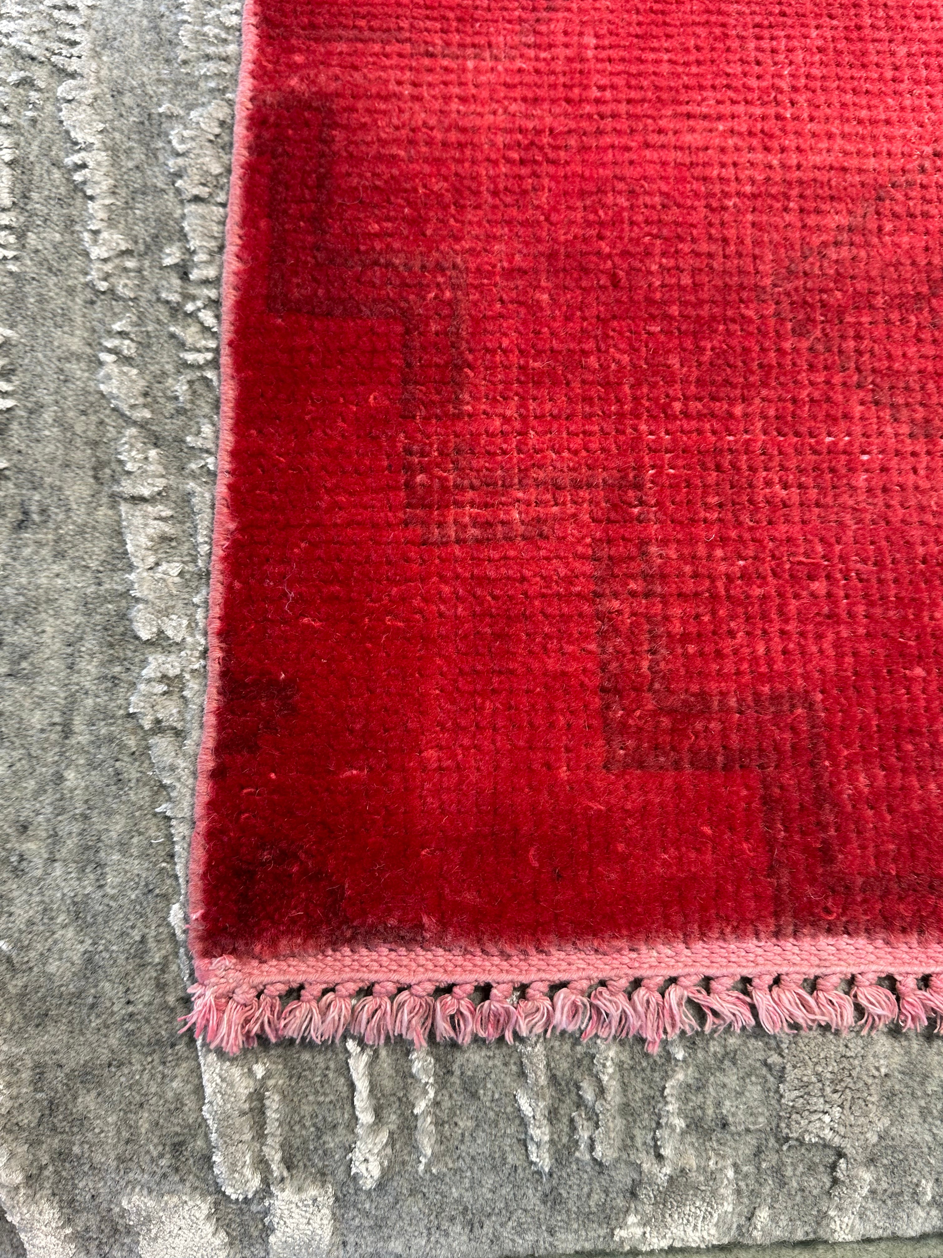Kati Schwartz 2x3 Hand-Knotted Oushak Rug