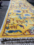 Mabel Marigold 2.6x12.3 Yellow Hand-Knotted Oushak Runner