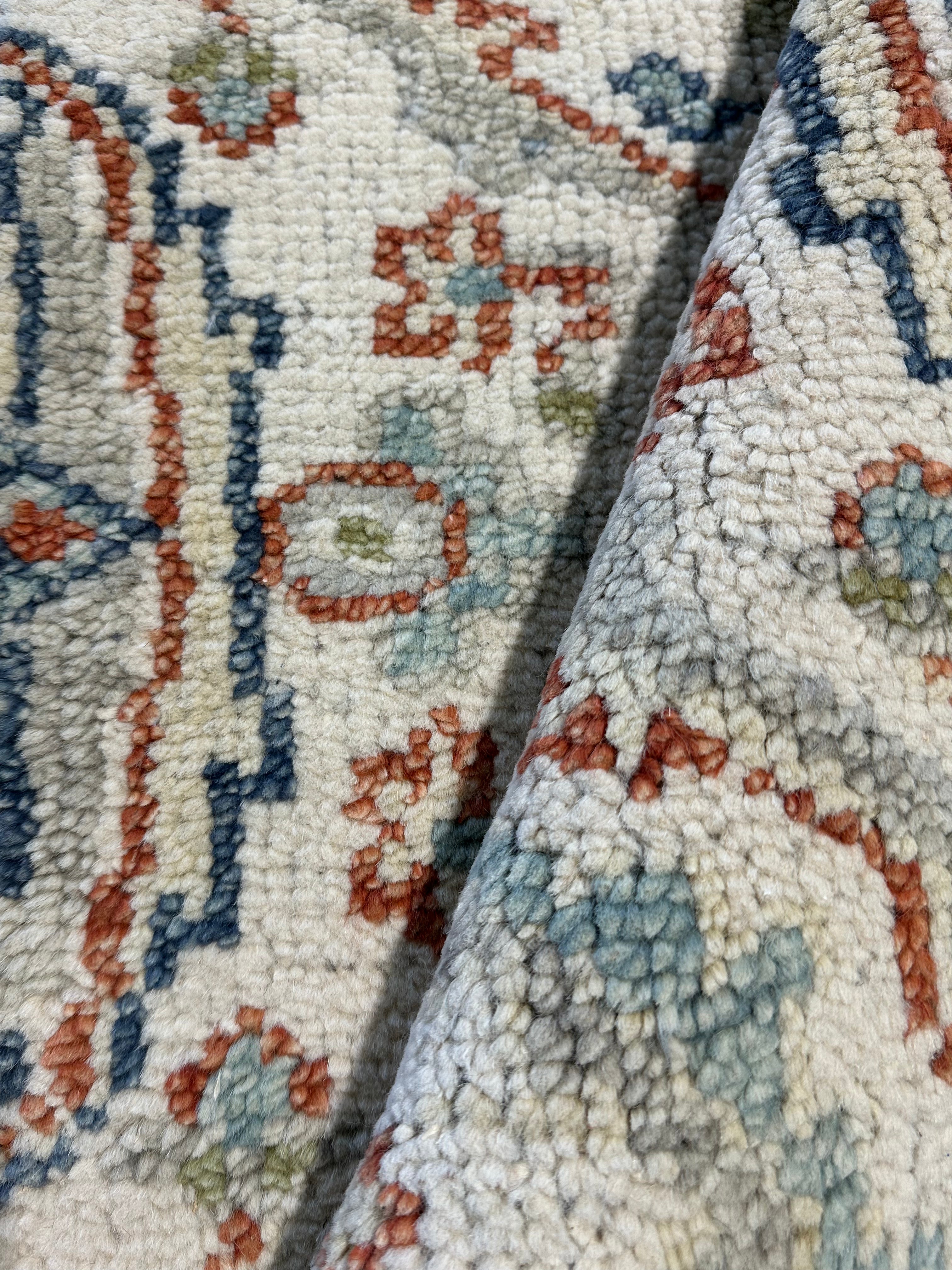 Shea Claire 2x3 Hand-Knotted Oushak Rug