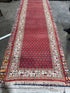 Betsy Joe 2.3x8.9 Red Hand-Knotted Traditional Style Runner
