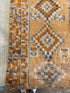 Octavia 2.5x12 Orange Hand-Knotted Vintage Turkish Oushak Runner