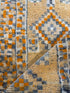 Octavia 2.5x12 Orange Hand-Knotted Vintage Turkish Oushak Runner