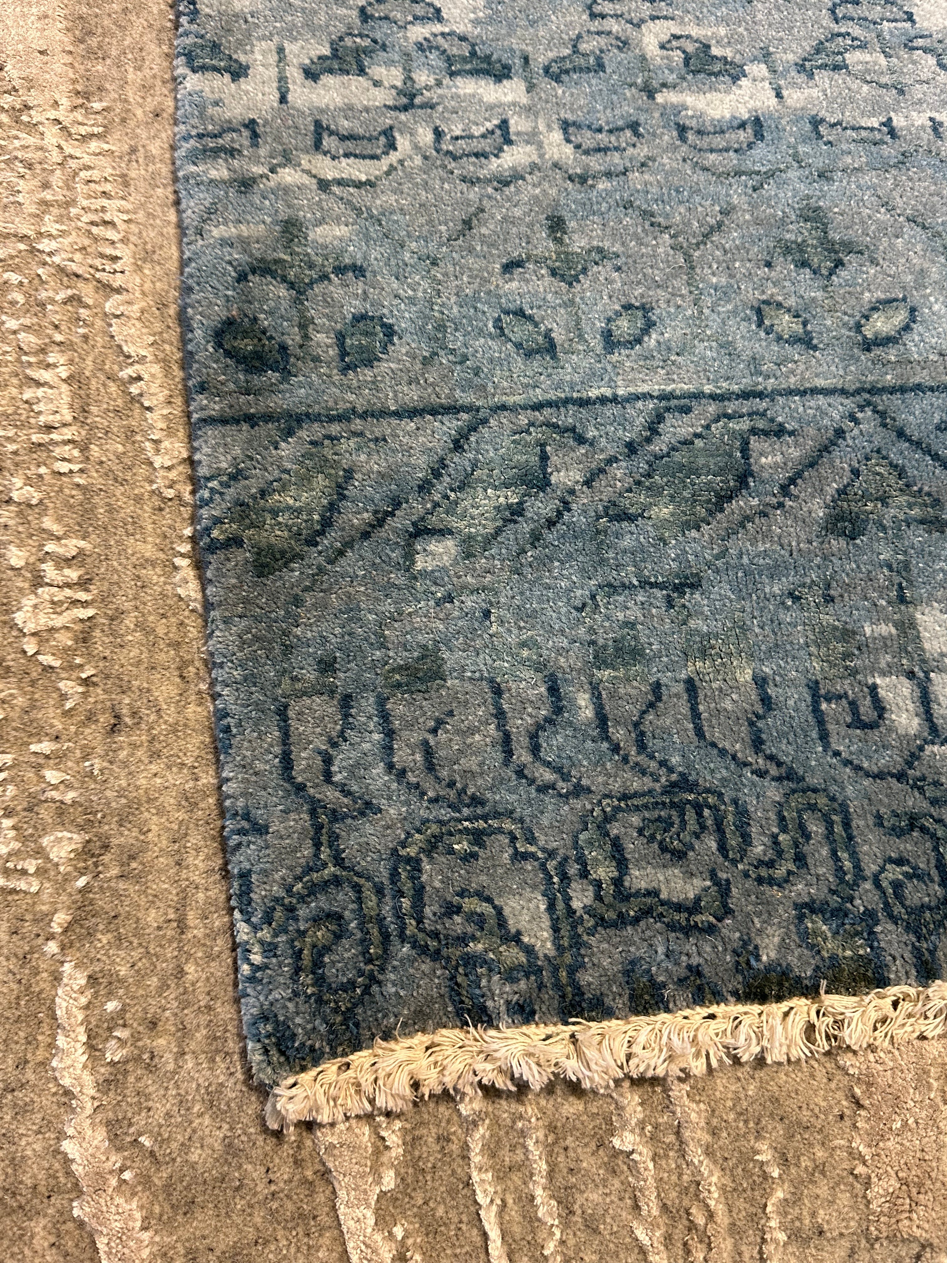 Anna Andersen 2x3 Hand-Knotted Oushak Rug