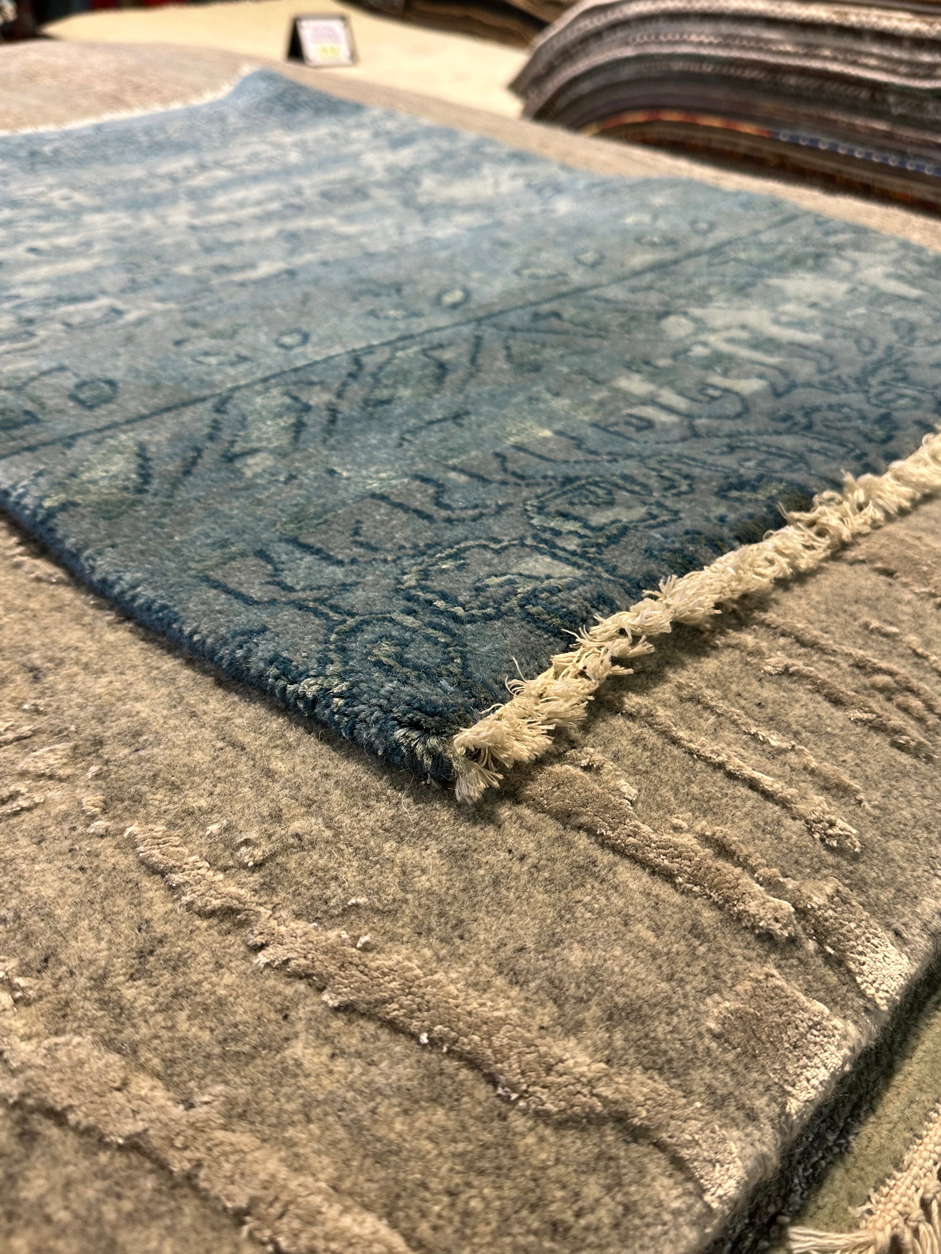 Anna Andersen 2x3 Hand-Knotted Oushak Rug