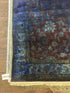 Adrie 4x6 Over Dyed Blue Kashan