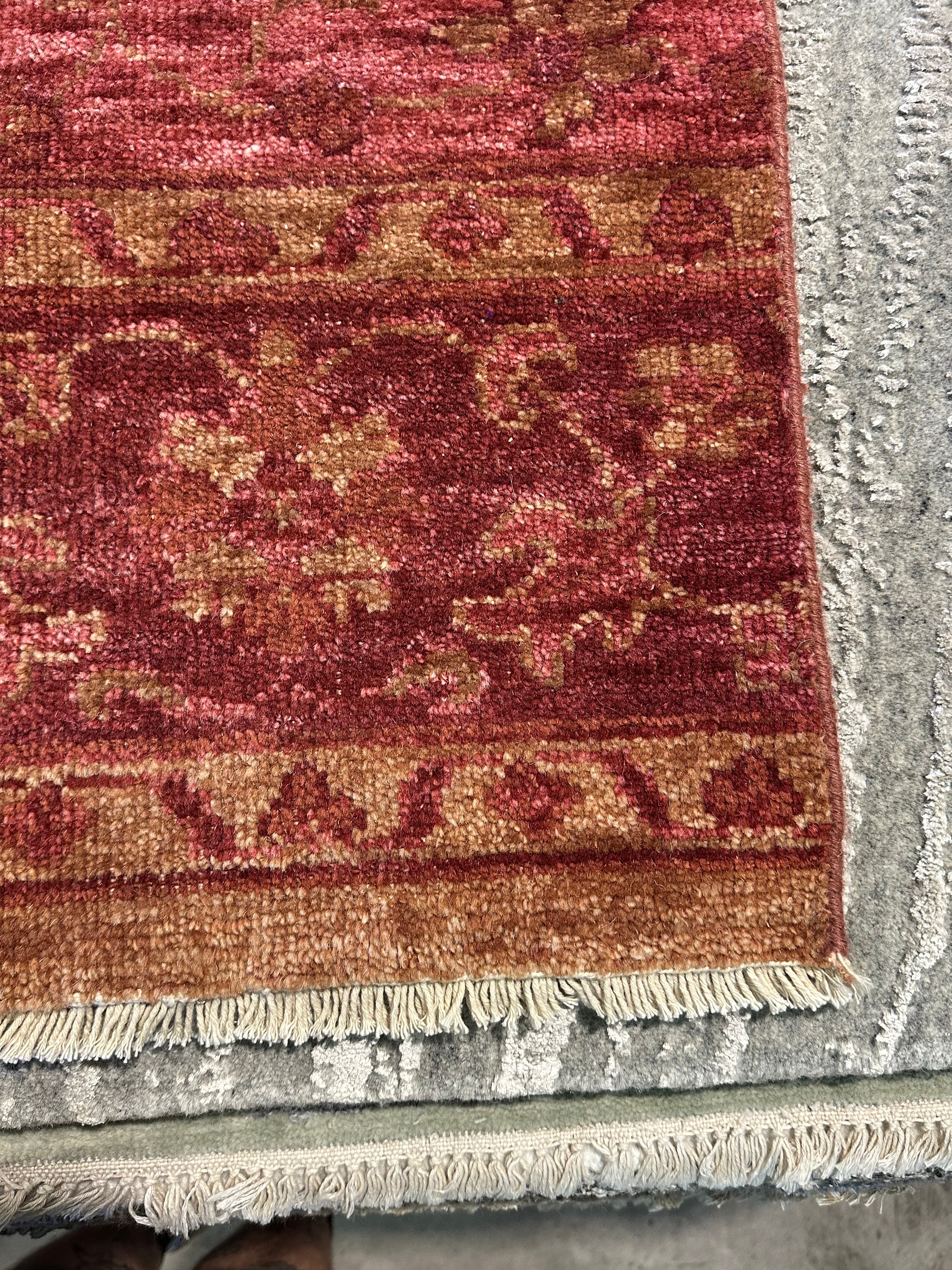 Carmen Julia 2x3 Hand-Knotted Oushak Rug