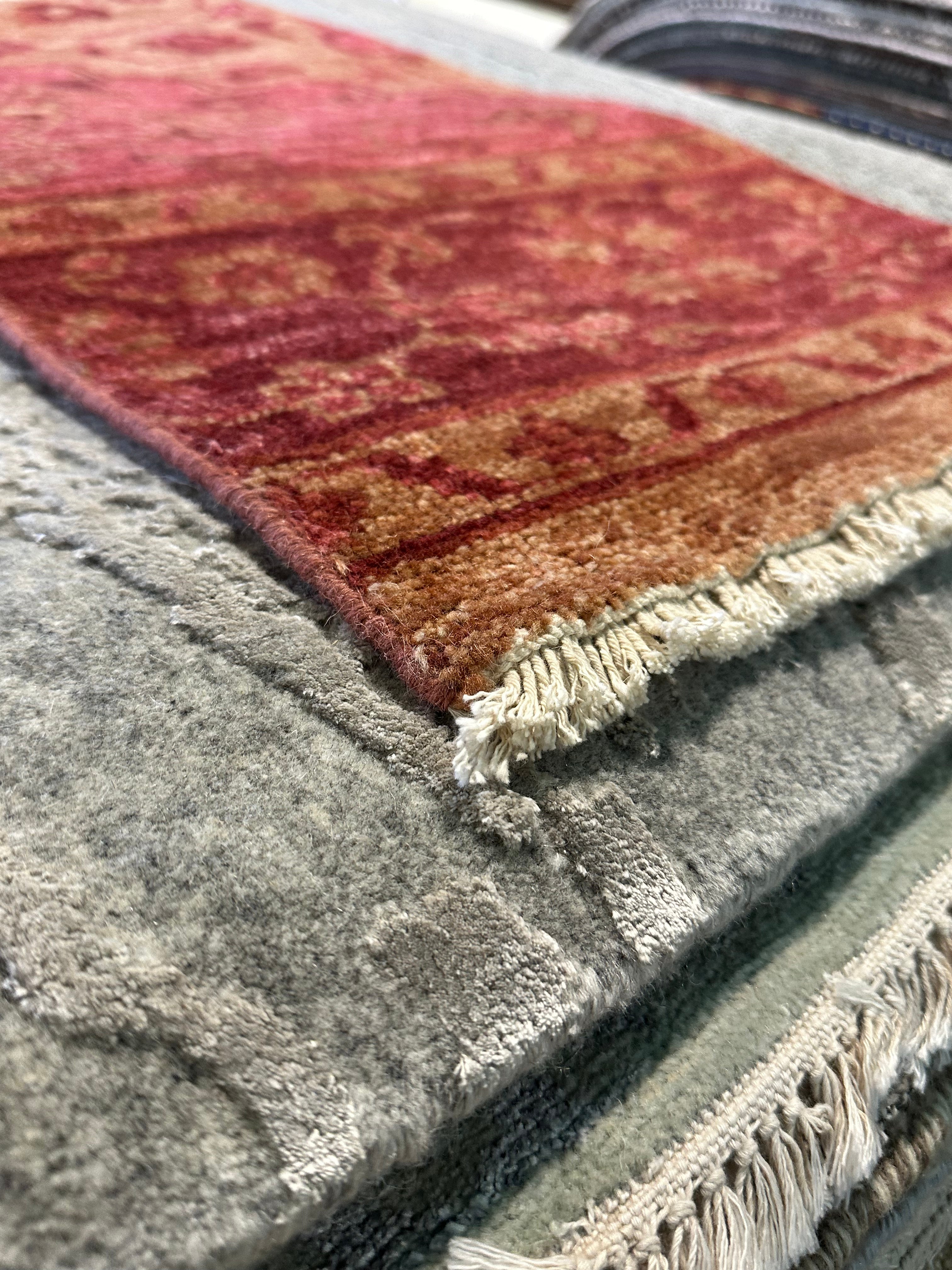 Carmen Julia 2x3 Hand-Knotted Oushak Rug