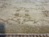 Madrid 4x7.11 Grey Hand-Knotted Vintage Turkish Oushak Runner