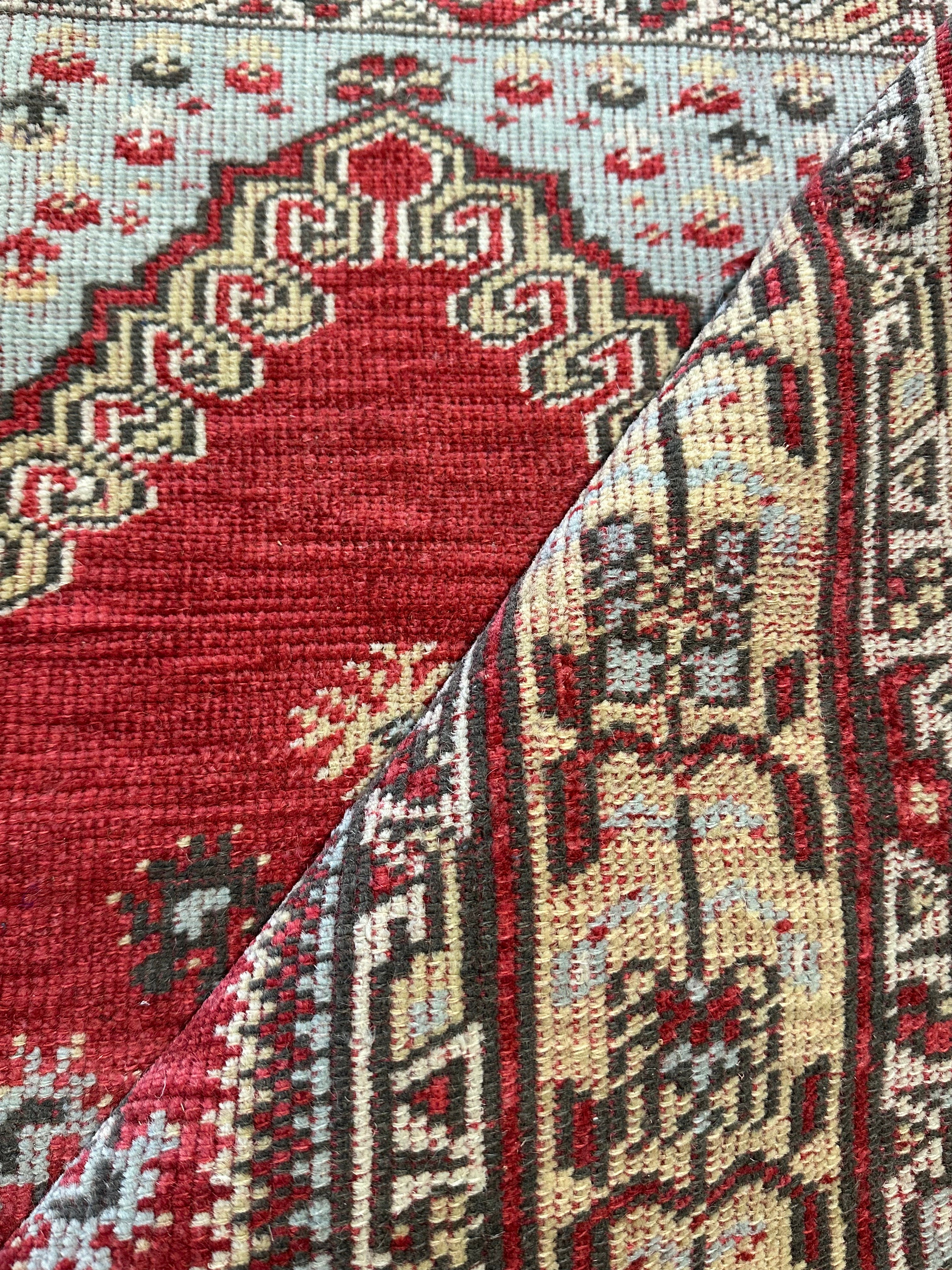 Ellie Christiansen 2x3 Hand-Knotted Oushak Rug
