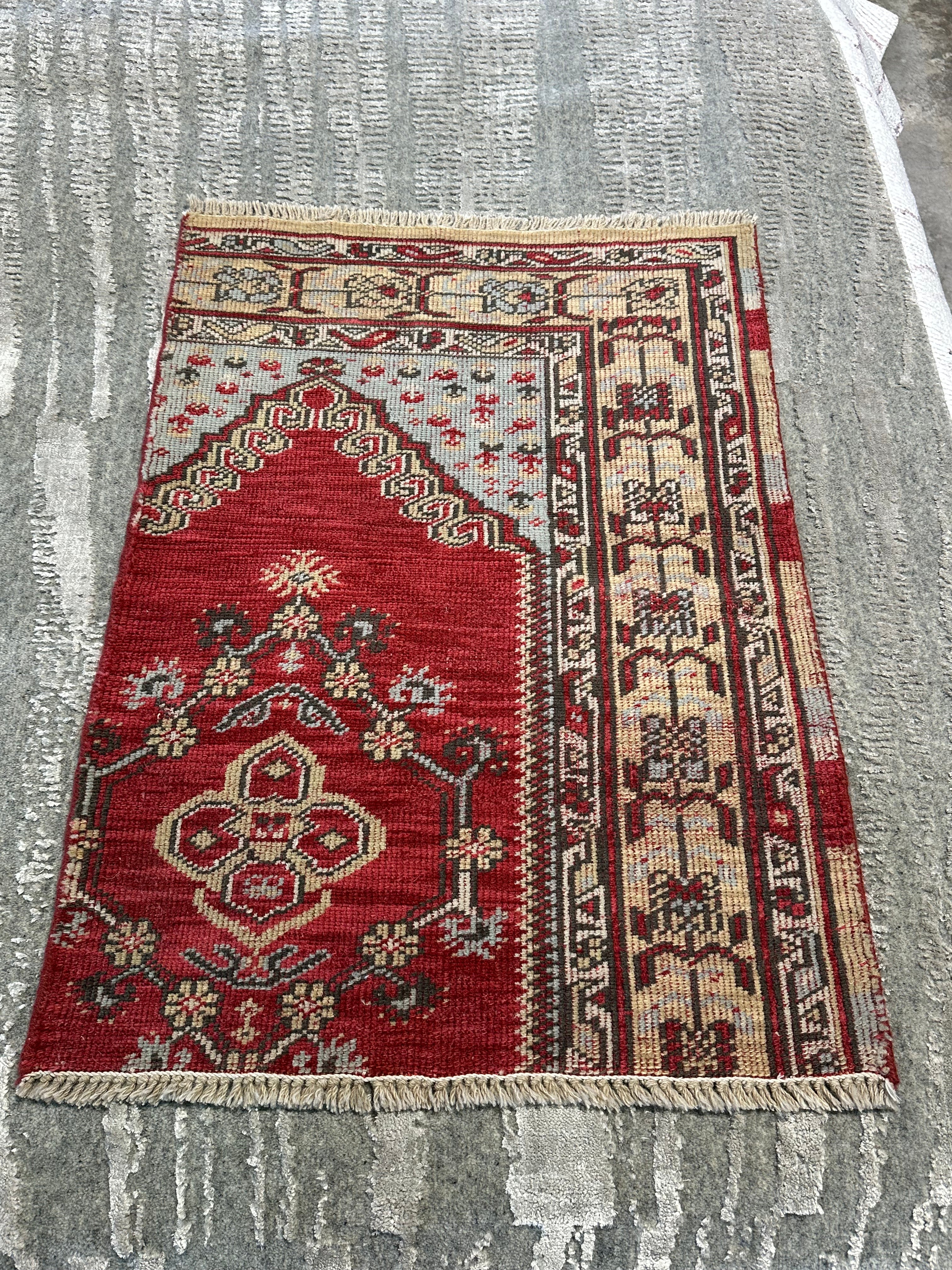 Ellie Christiansen 2x3 Hand-Knotted Oushak Rug