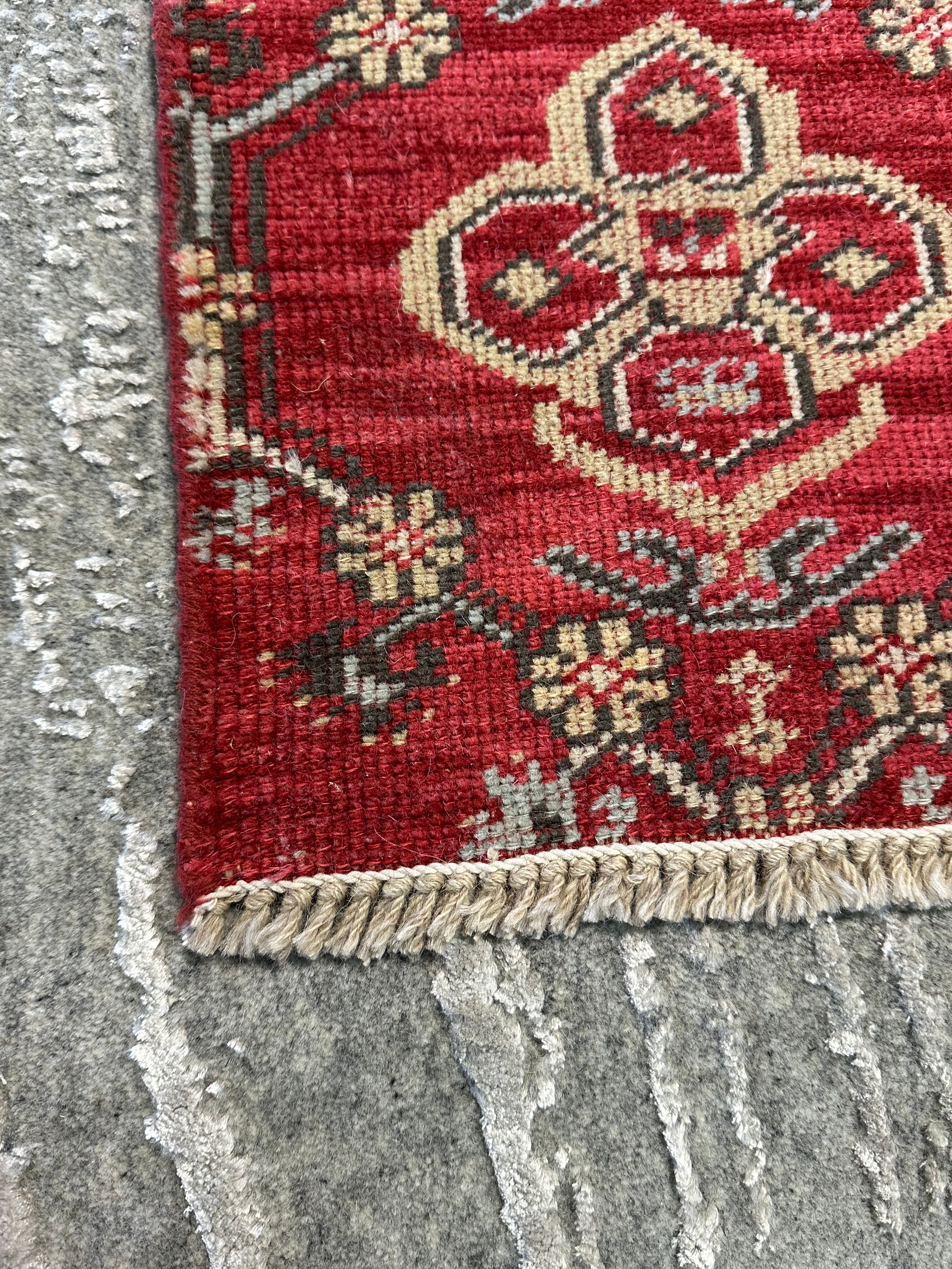 Ellie Christiansen 2x3 Hand-Knotted Oushak Rug