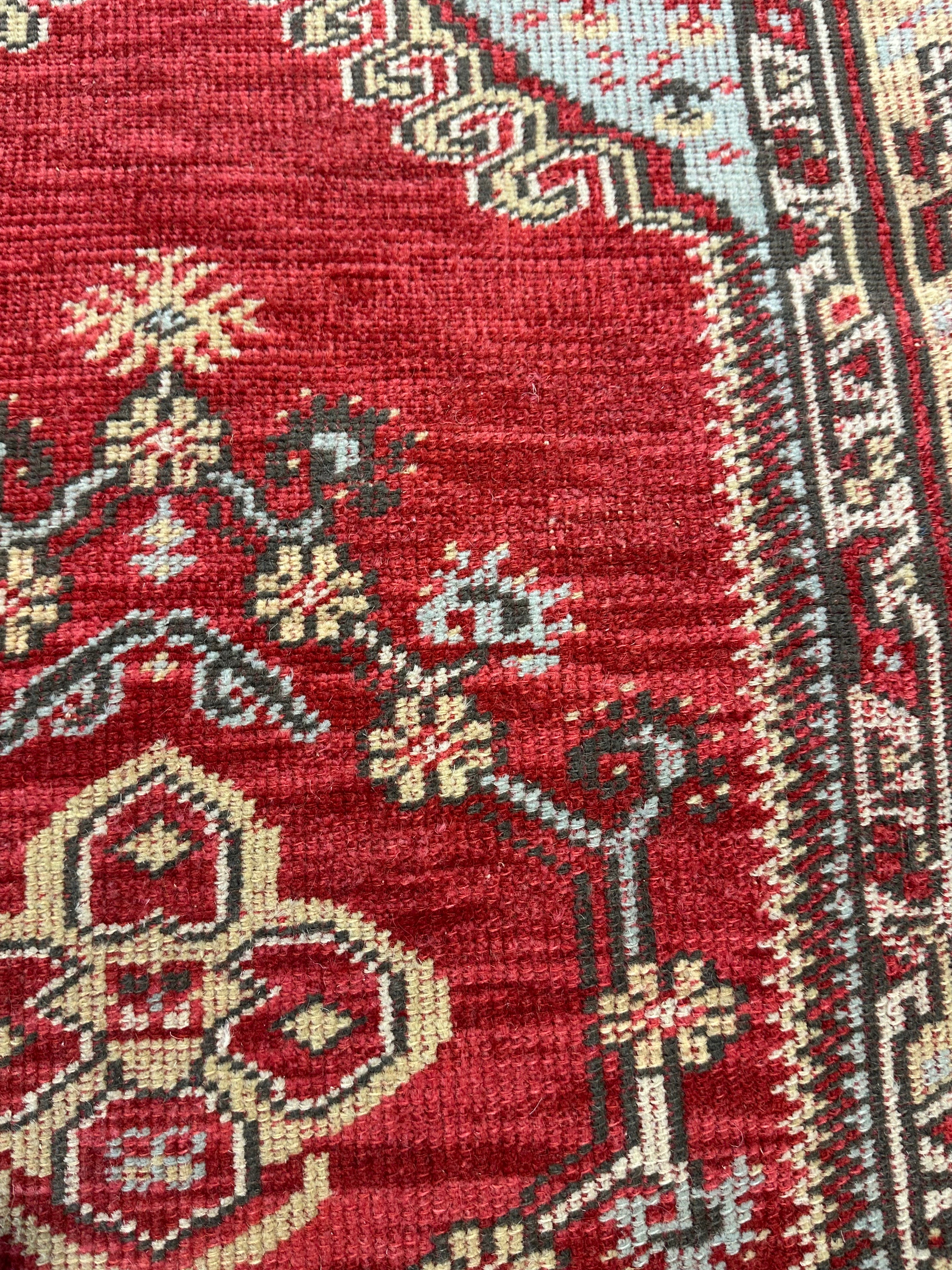 Ellie Christiansen 2x3 Hand-Knotted Oushak Rug