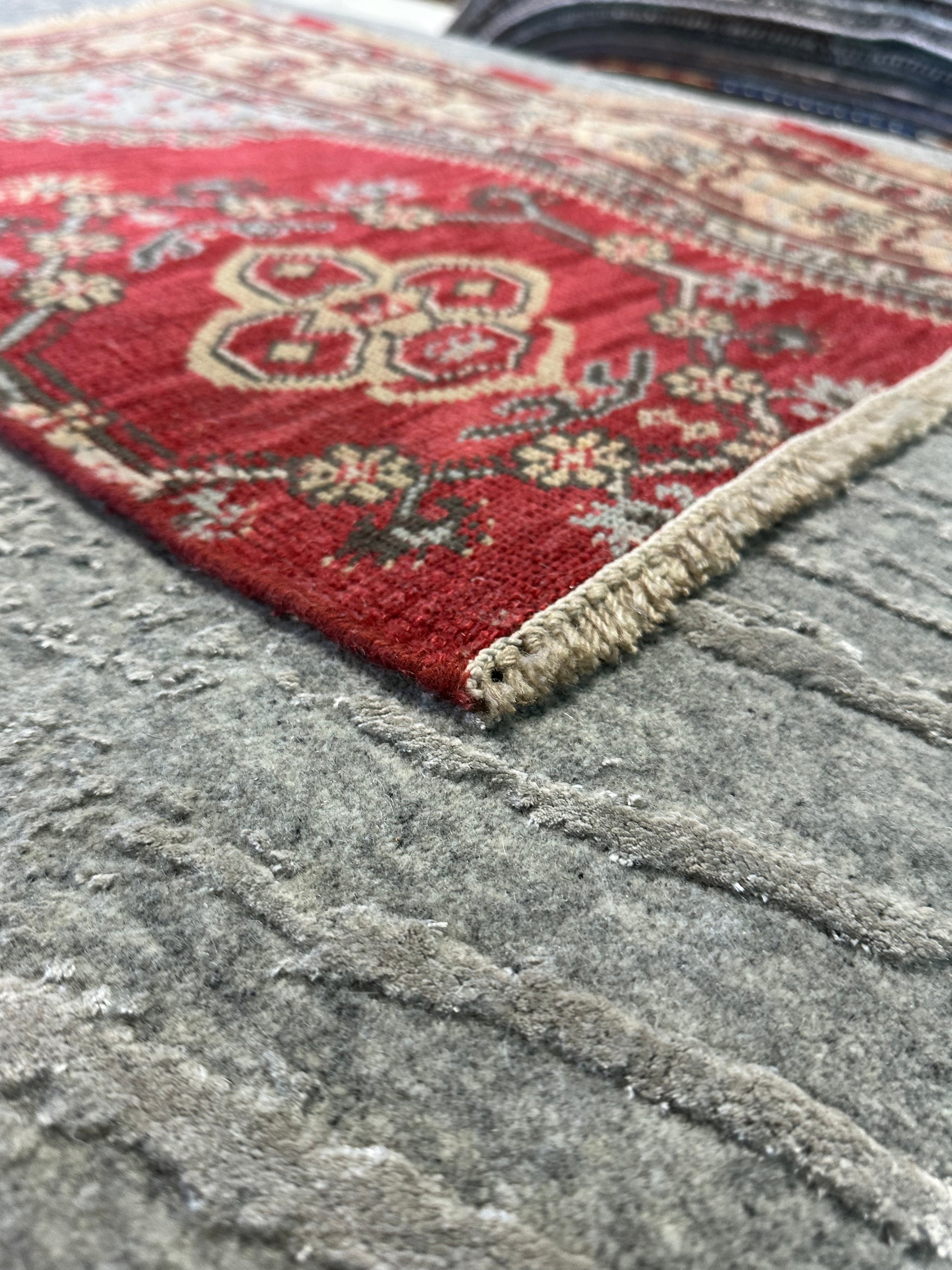 Ellie Christiansen 2x3 Hand-Knotted Oushak Rug
