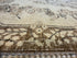 Loren Bunt 3.11x6.9 Brown Hand-Knotted Vintage Turkish Oushak